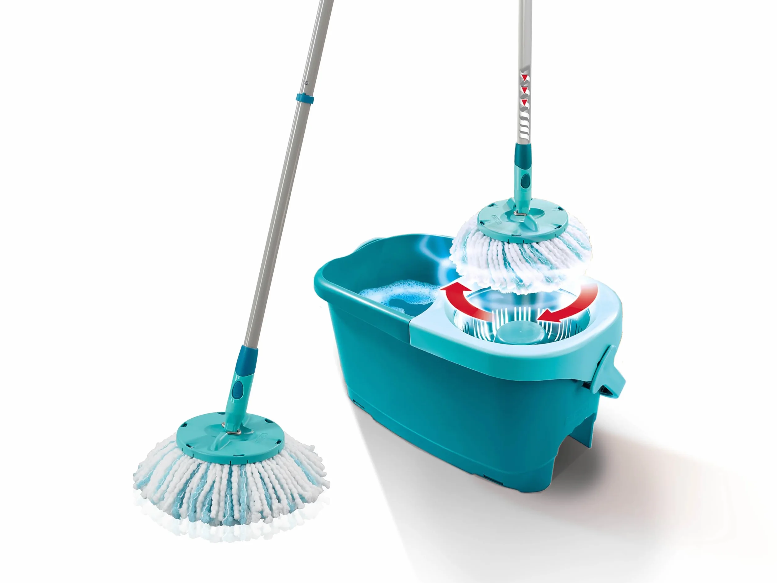 Leifheit Clean Twist Mop, Turkusowy
