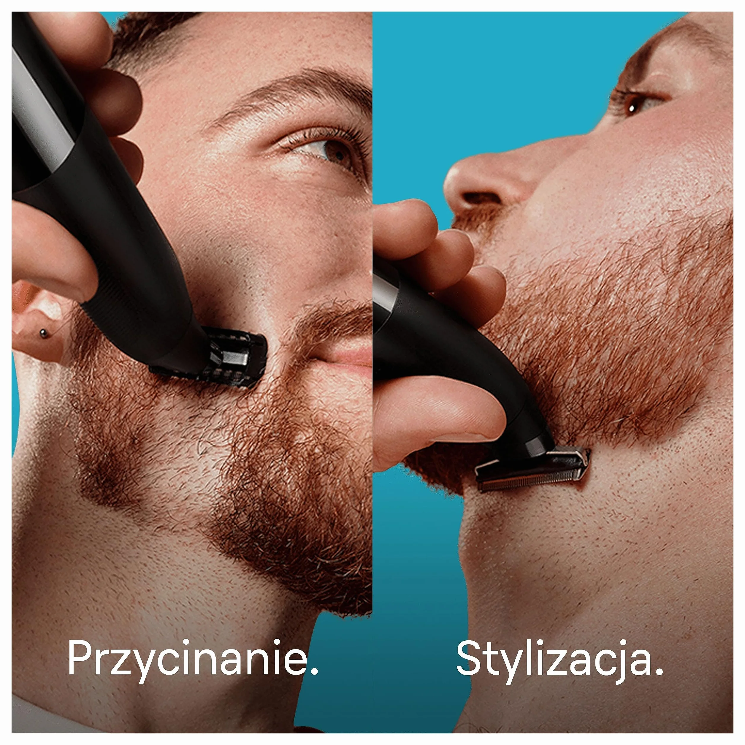 Braun Series X, hybrydowy elektryczny męski trymer do brody i golarka do ciała, Ostrze 4D, SkinShield, wodoodporny, bezprzewodowy XT3100