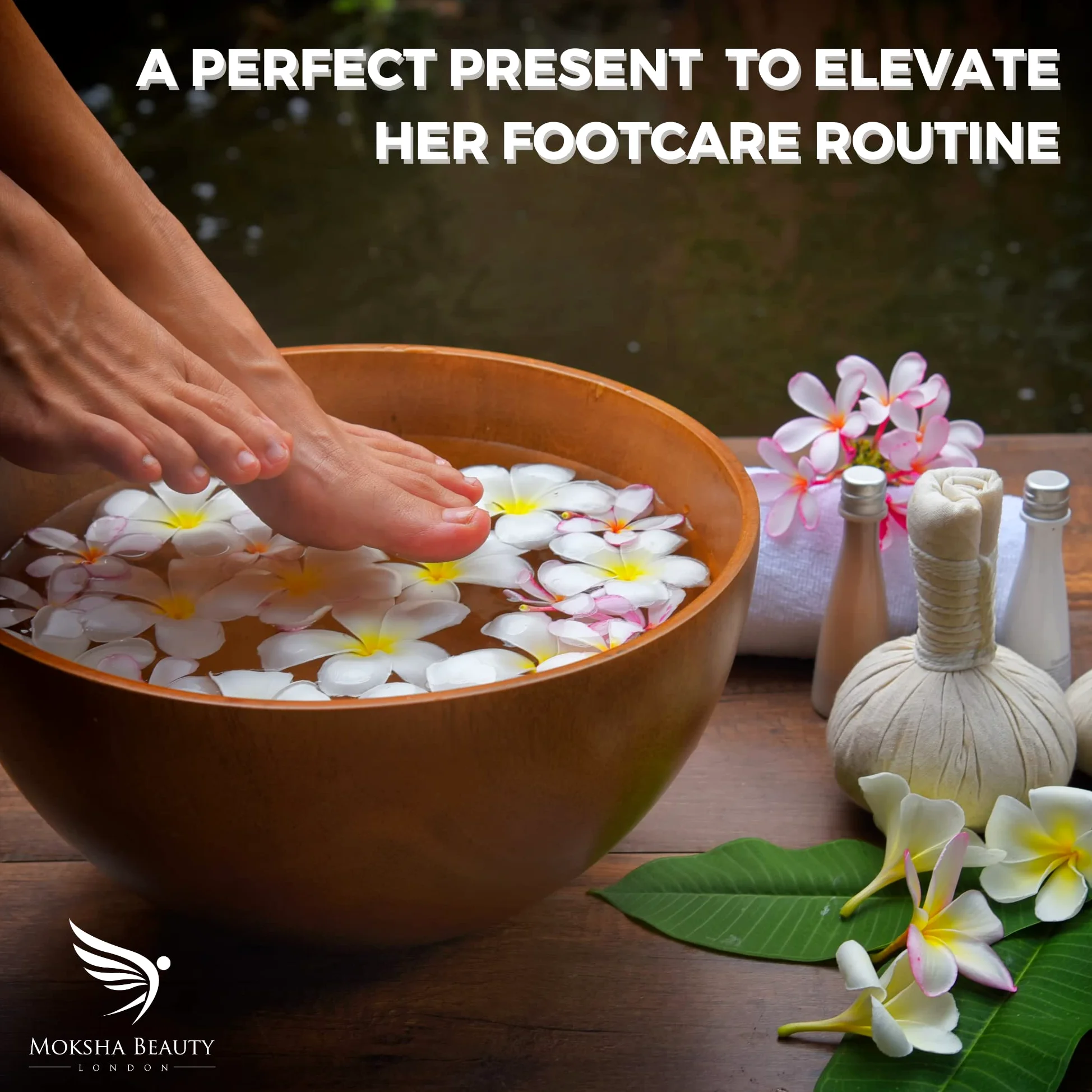 Zestaw upominkowy do pielęgnacji stóp - Foot Spa zestaw upominkowy | peeling do stóp z miętą i cytryną, balsam do stóp, maska do stóp, pumeks