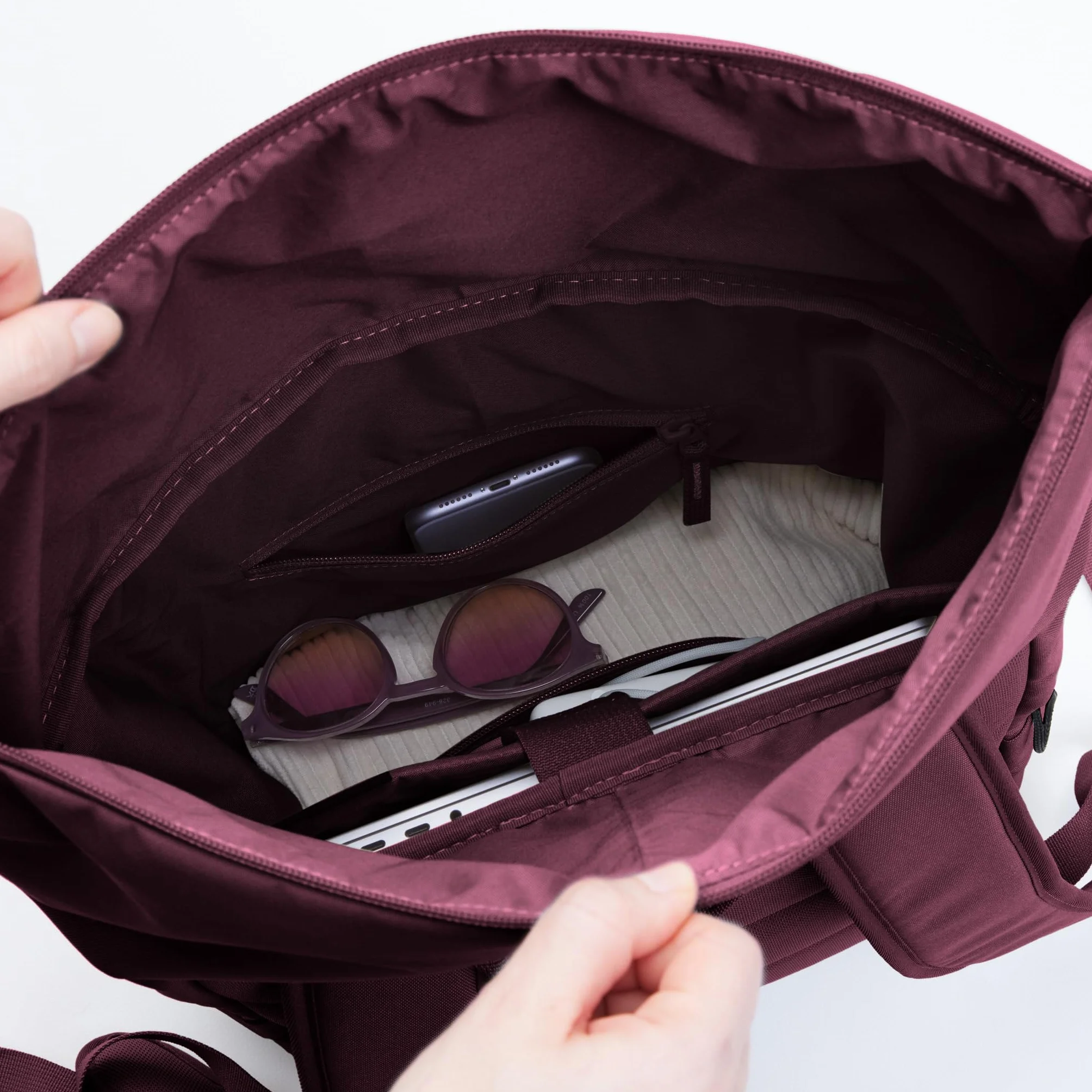 GOT BAG Rolltop Easy | Inteligentny Plecak na Laptopa 16 | Pojemnosc 20-31L | Wodoodporny Komfortowy Plecak Miejski