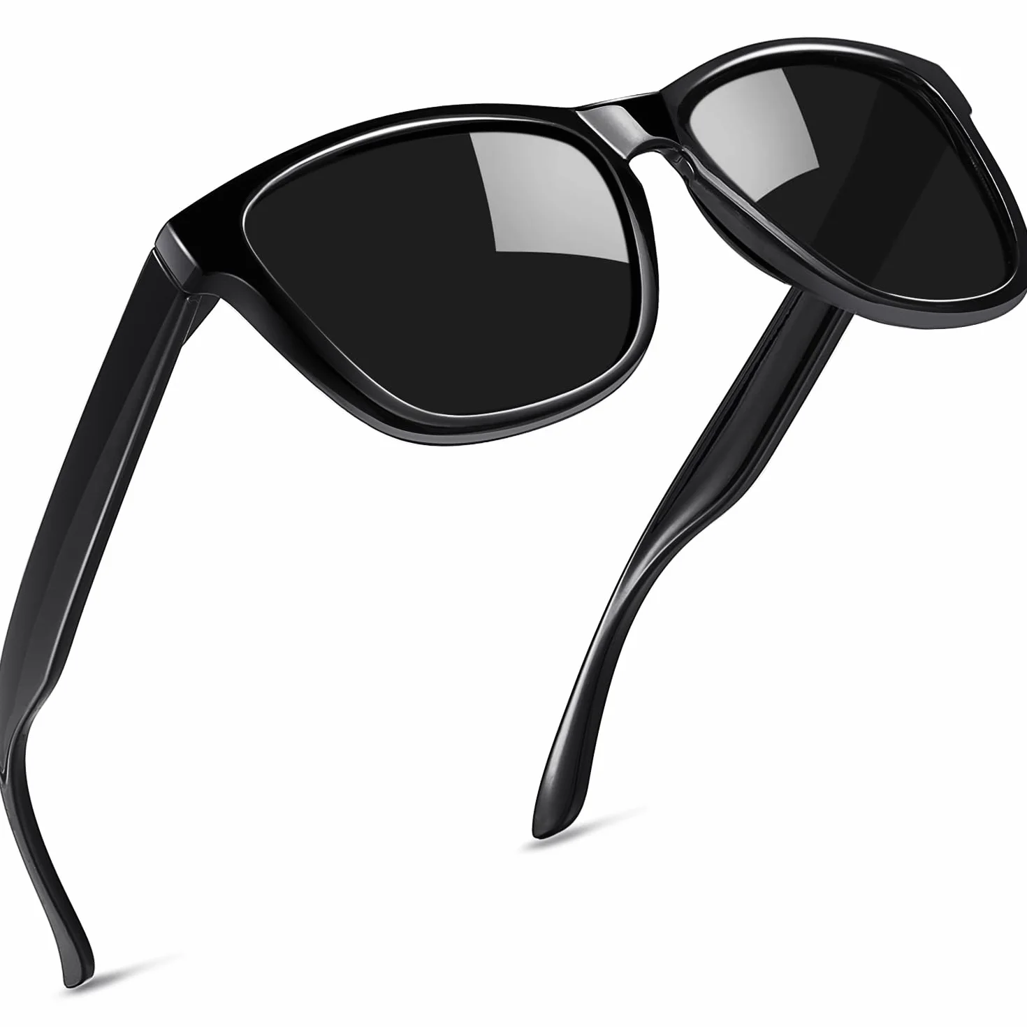 Joopin Polaryzowane okulary przeciwsłoneczne Męskie damskie 100% ochrona przed promieniowaniem UV Unisex Retro Okulary przeciwsłoneczne do jazdy
