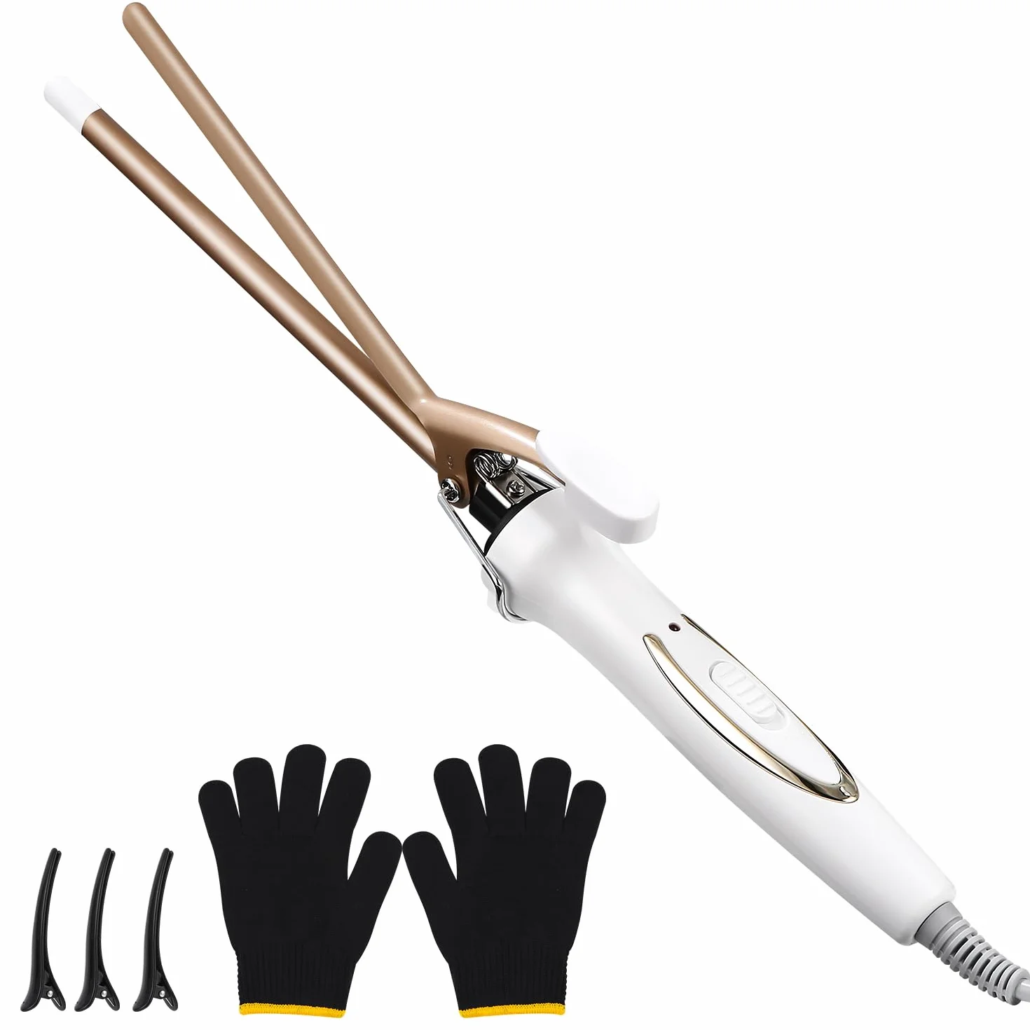 Mini lokówka ceramiczna 9mm 120-220°C z szybką regulacją temperatury