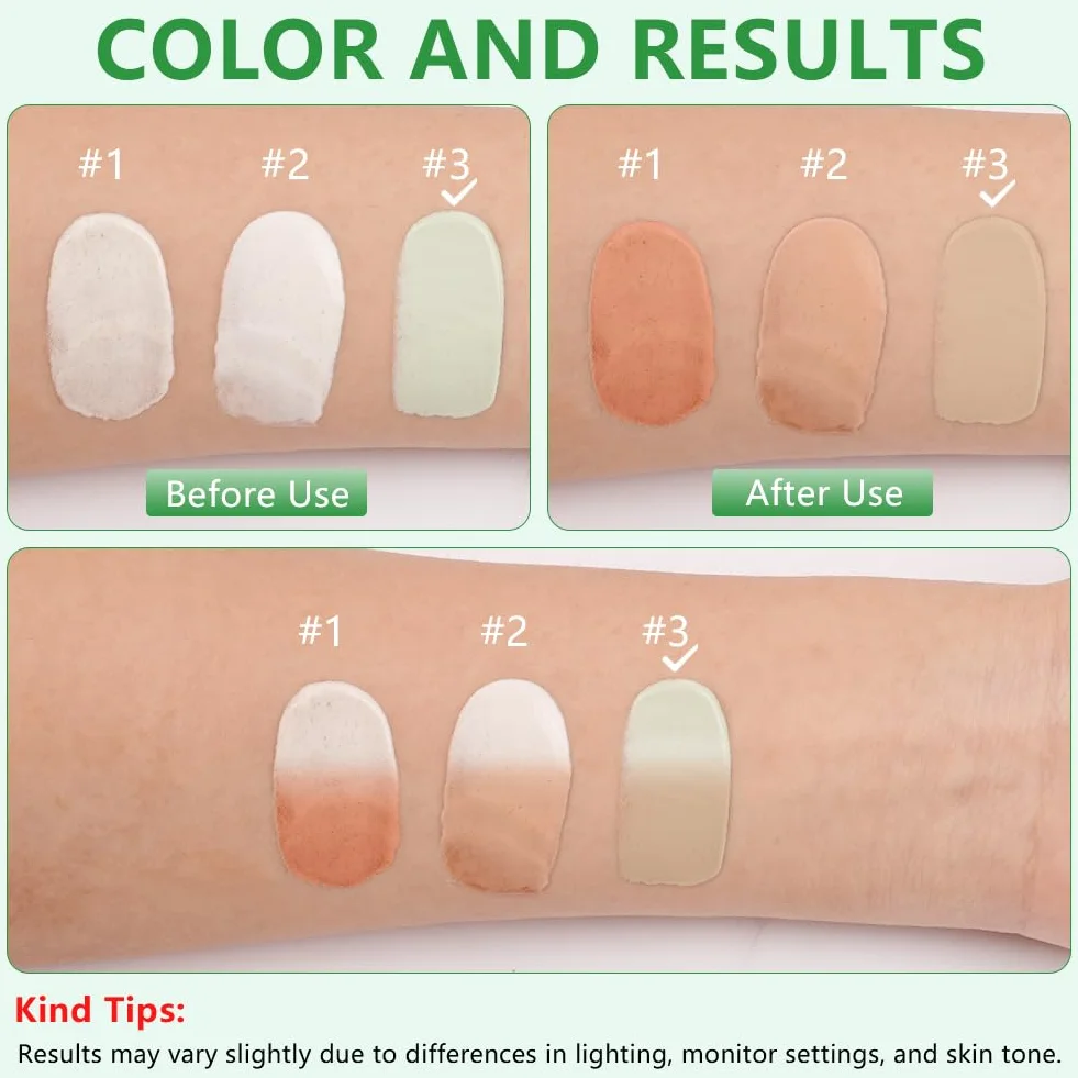 LOPHE CC Red Correct with Centella Asiatica, podkład przeciw zaczerwienieniom, krem korygujący kolor z lekkim, przyciemnianym podkładem nawilżającym SPF 25 i rozmyciem dla wzmocnienia blasku i