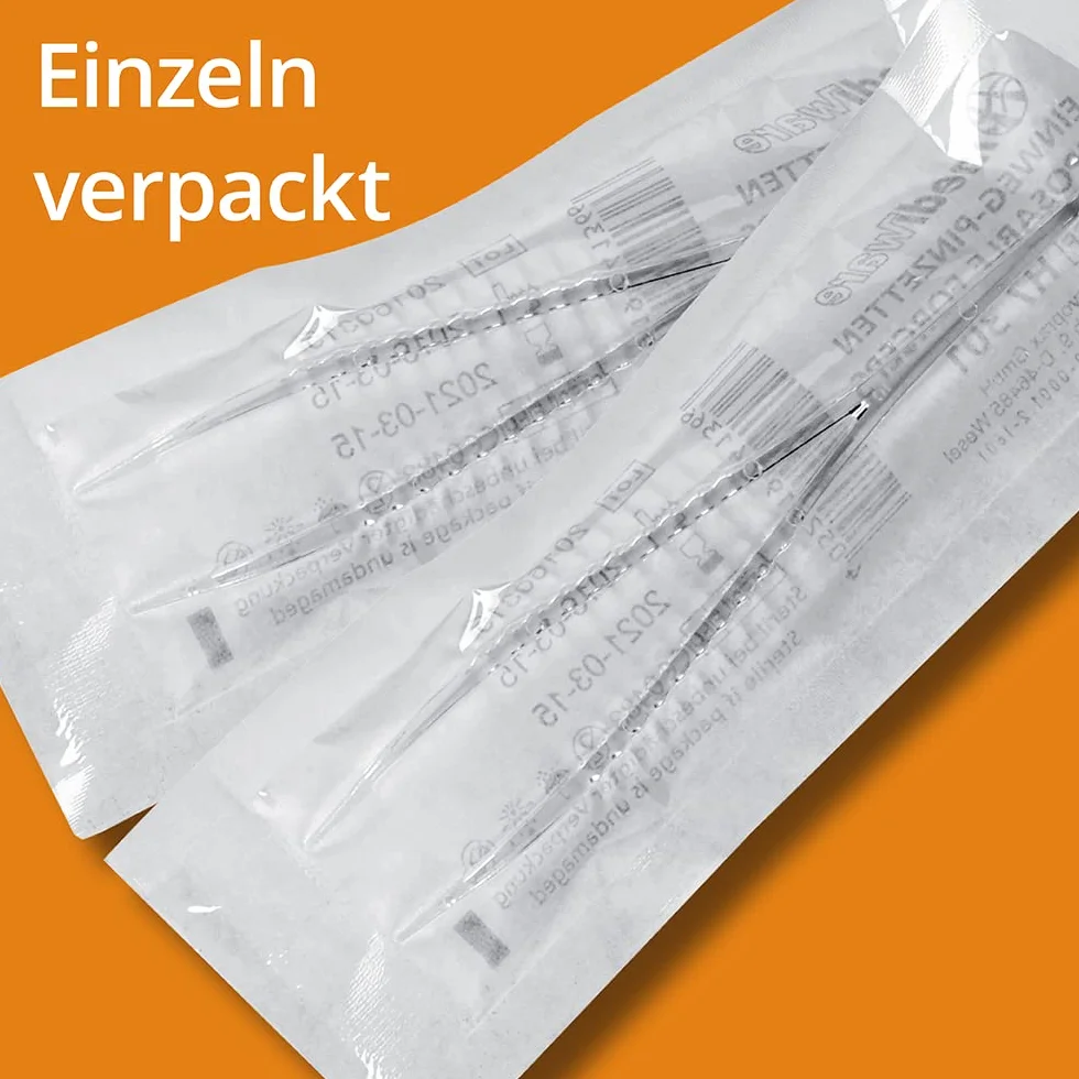Sterylna jednorazowa pęseta Servoprax 12,5 cm 50 sztuk
