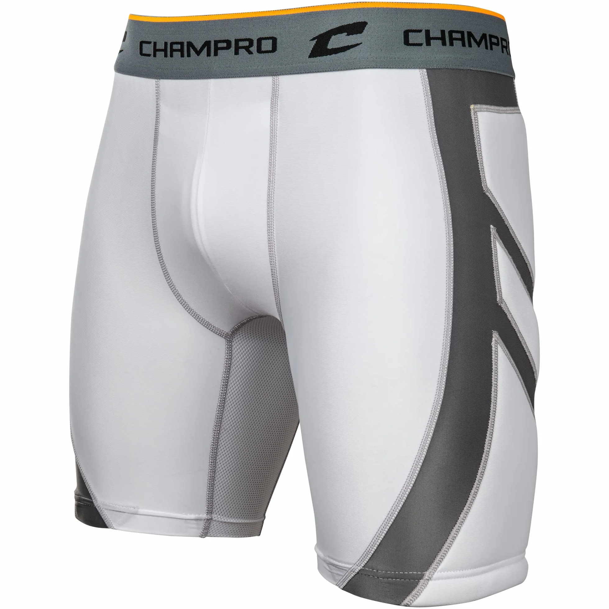Champro Wind Up Compression Sliding Shorts - Wiatroszczelne spodenki kompresyjne z poliestru/spandexu Uniseks