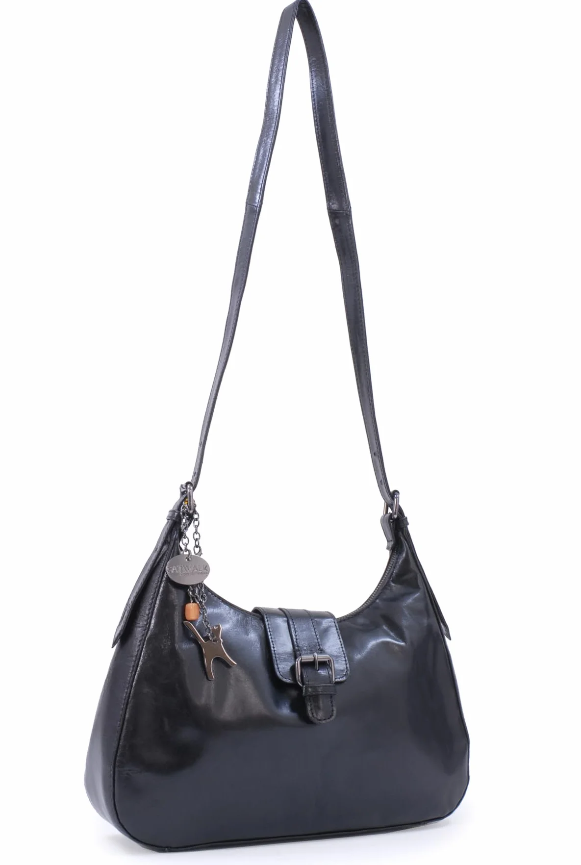 Catwalk Collection Handbags - Skórzana Torba na Ramię dla Kobiet - Średnia Torba Typu Tote - Torebka z Wieloma Przegródkami - Harlie