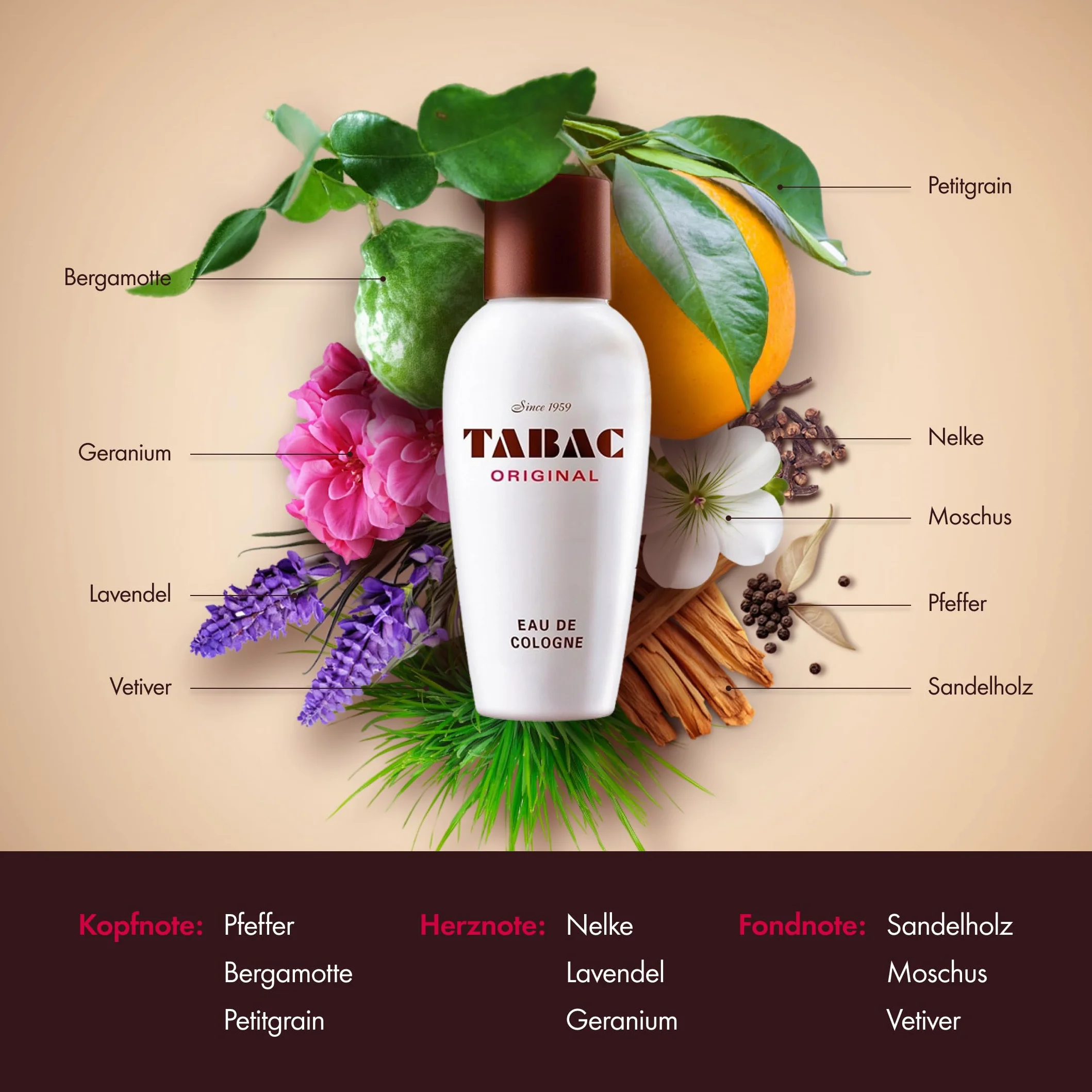 Tabac Original Woda Kolońska, 300 ml