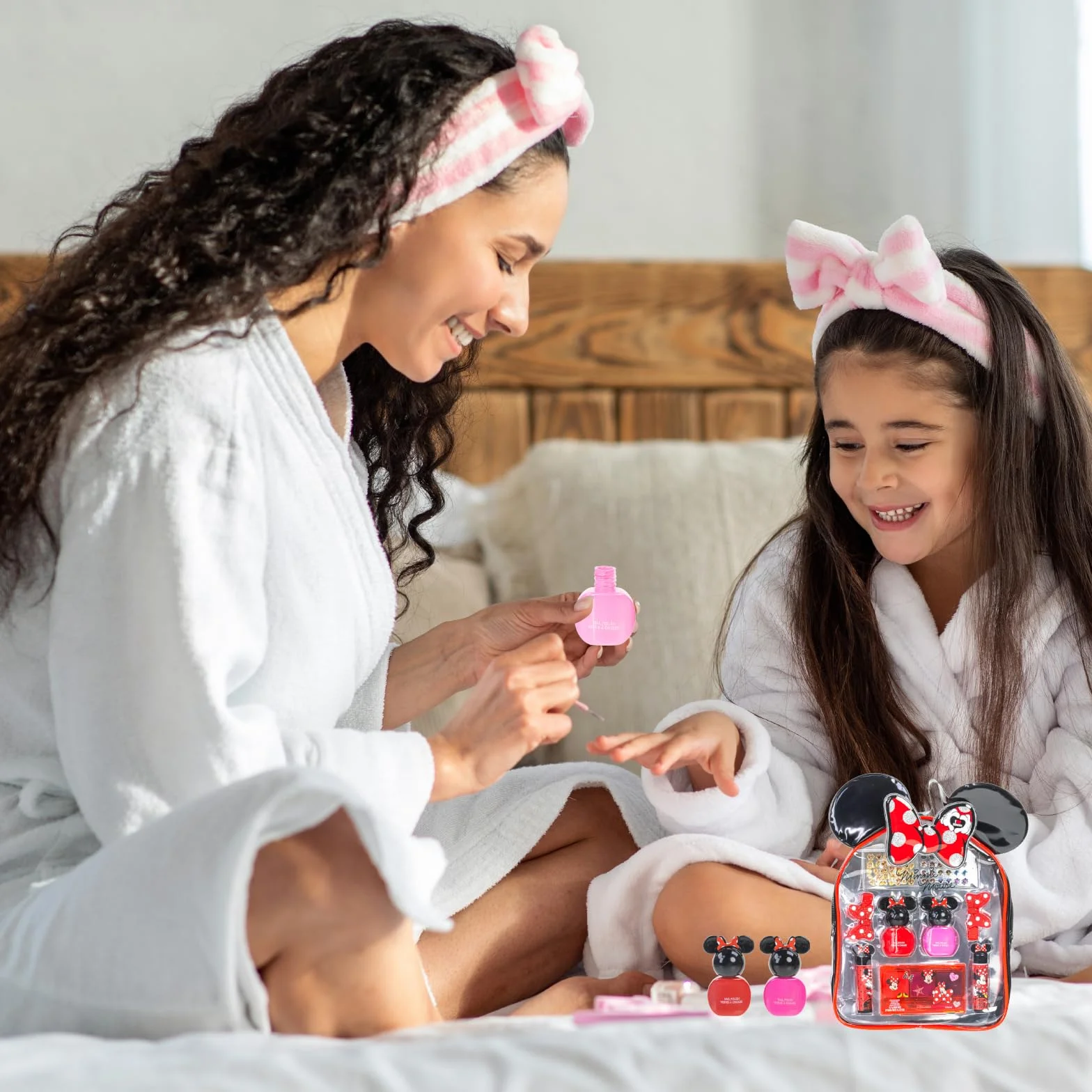 Minnie Mouse Plecak z Makijażem Dla Dzieci Zestaw Urody Prezent
