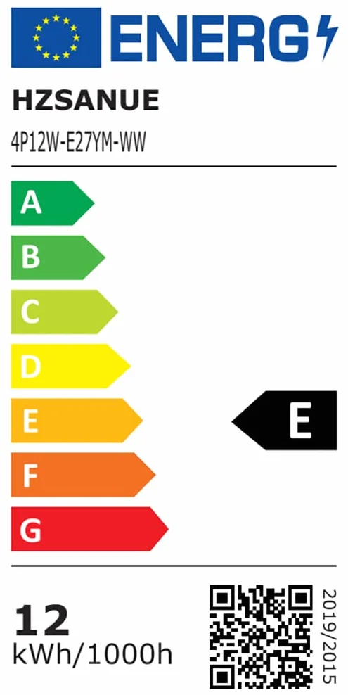 E27 żarówki LED Kukurydziane 12W, 3000K Ciepła Biel, 1350 lm, małe żarówki śrubowe Edisona, 100W Odpowiednik żarówek żarowniczych, Opakowanie 4 szt