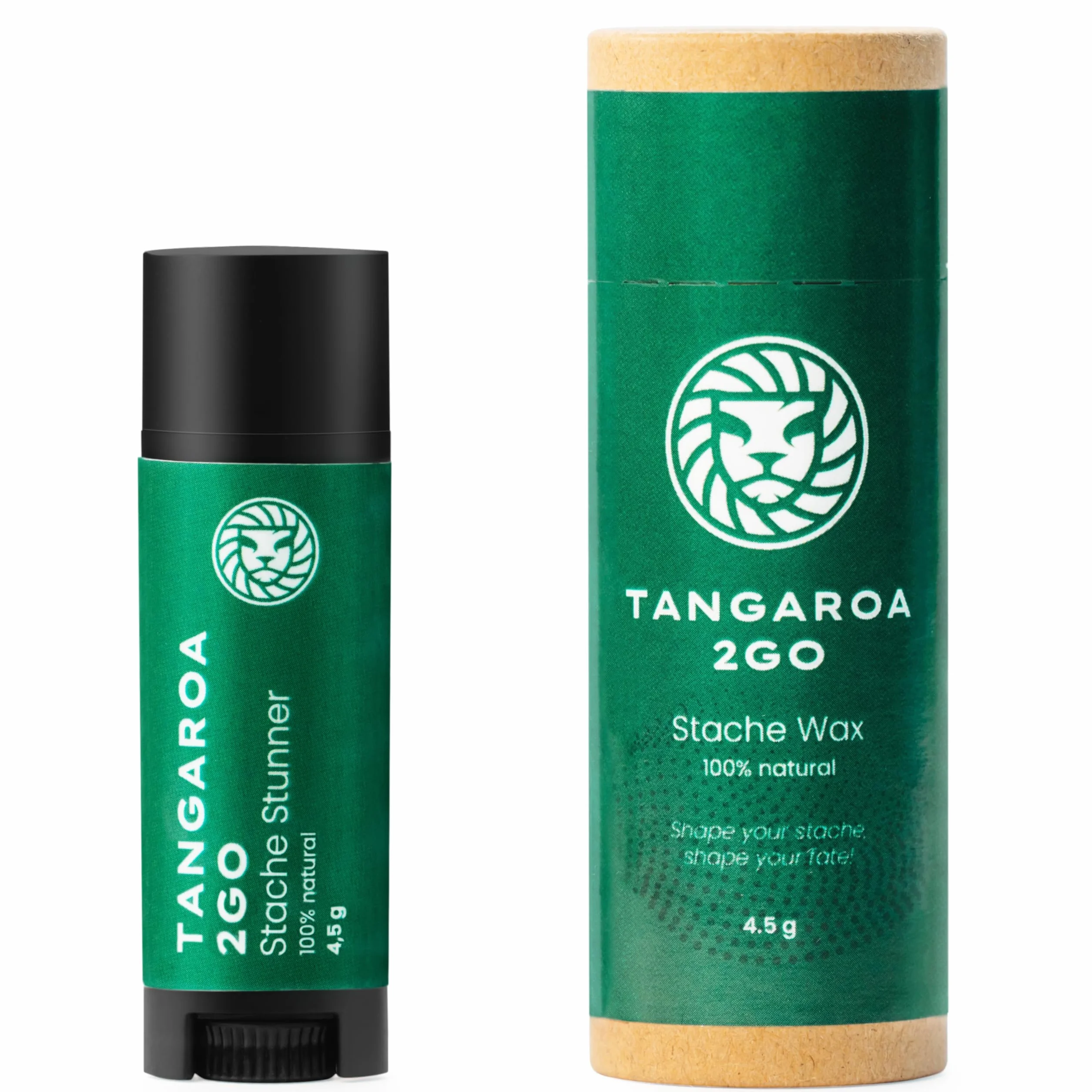 Tangaroa 2Go wosk do wąsów – 4,5 g – średnia przyczepność – 100% naturalny – zapach cytrusowy – bez wypełniaczy – bez dodatków – rozmiar podróżny – wyprodukowano w Słowenii