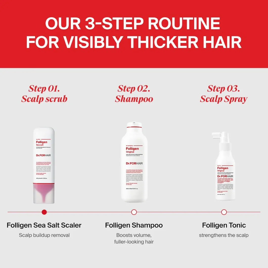 Dr.forhair szampon zapobiegający wypadaniu włosów, 16.9 Fluid Ounce by Dr.ForHair