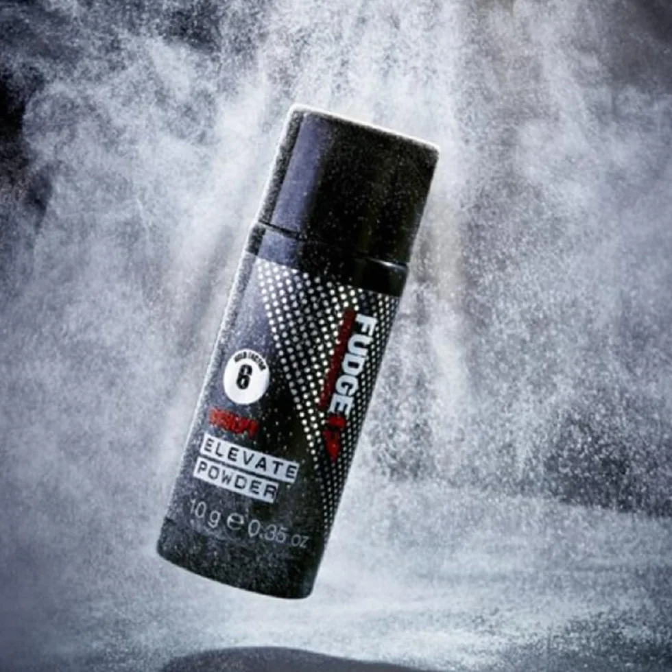 Fudge Profesjonalny puder do stylizacji włosów Elevate Volume Boost Powder Styler Matte Look Volumizing dla niewidocznego, 10 g