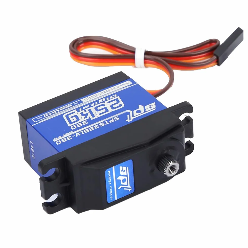 1500μs 330hz 360 ciągły obrót 360 25 KG serwo cyfrowe RC robot serwo ciągły obrót serwo 360 stopni serwo 360 stopni serwomotory 360 stopni serwomotory najlepsze serwo