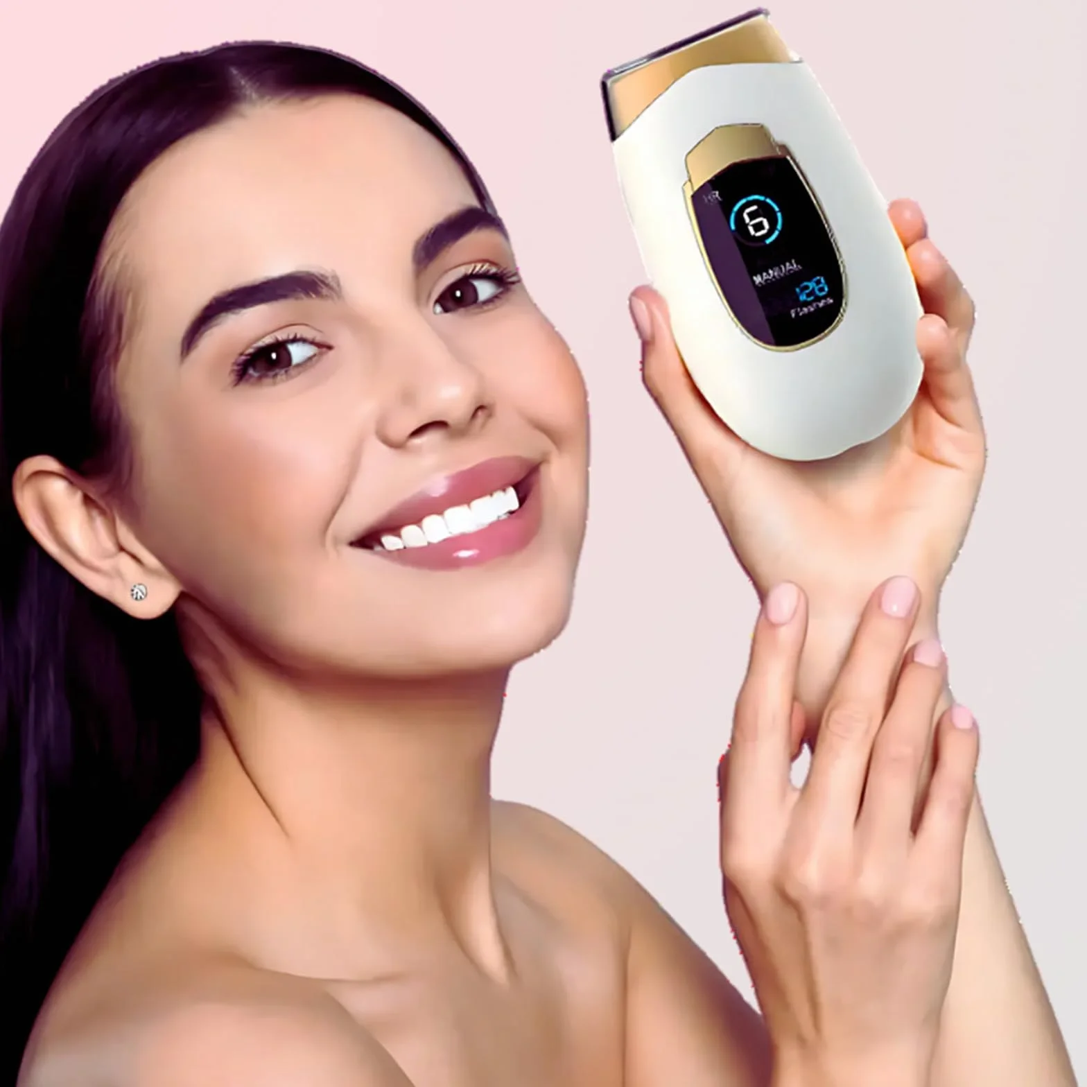 Depilator z pulsacyjnym światłem 2.0, depilator IPL 2 w 1, depilator IPL, depilacja laserowa dla kobiet, mężczyzn, twarzy, bikini, ciała