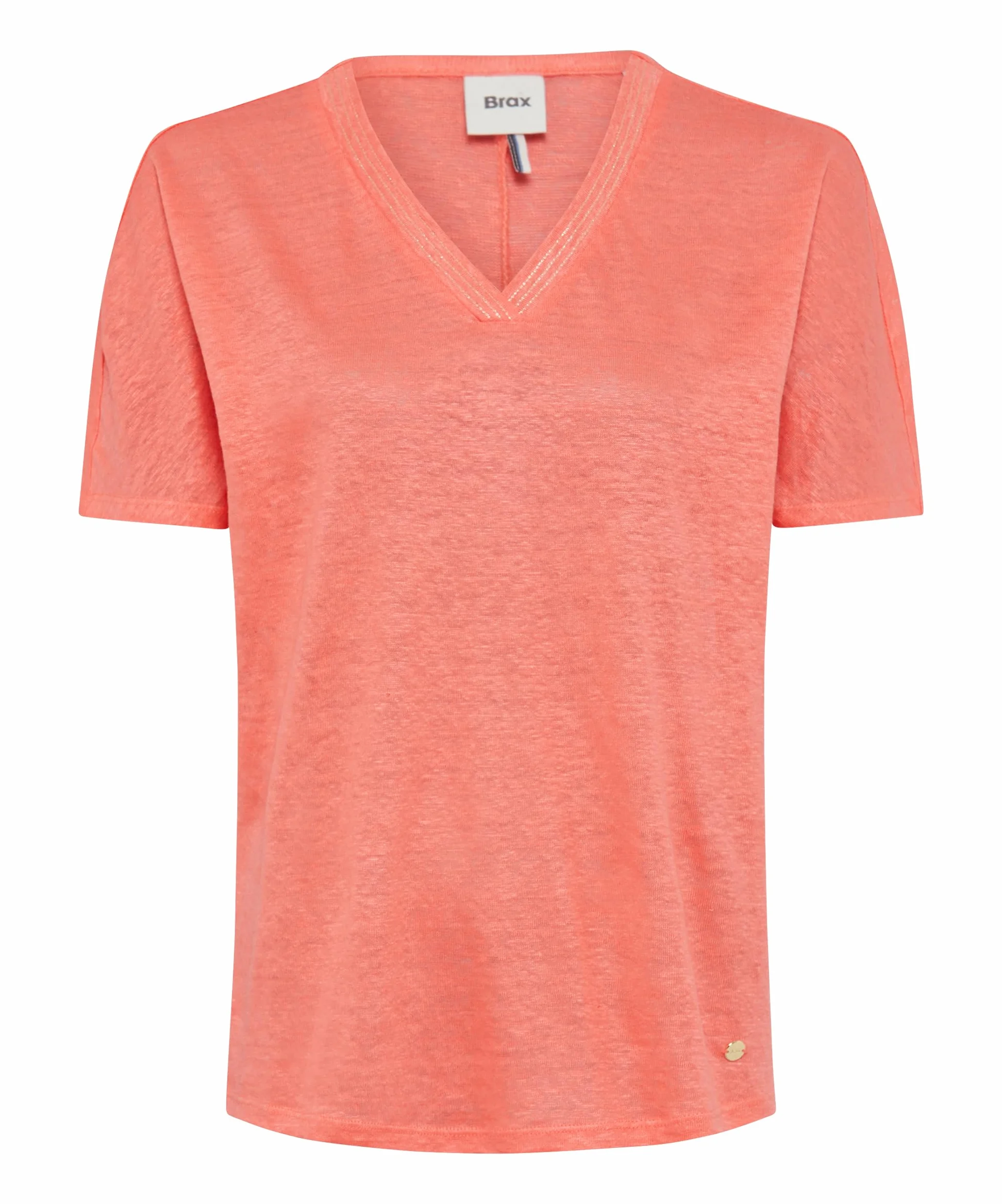 BRAX Koszulka Kobiety Style.caelen Pure Linen Solid