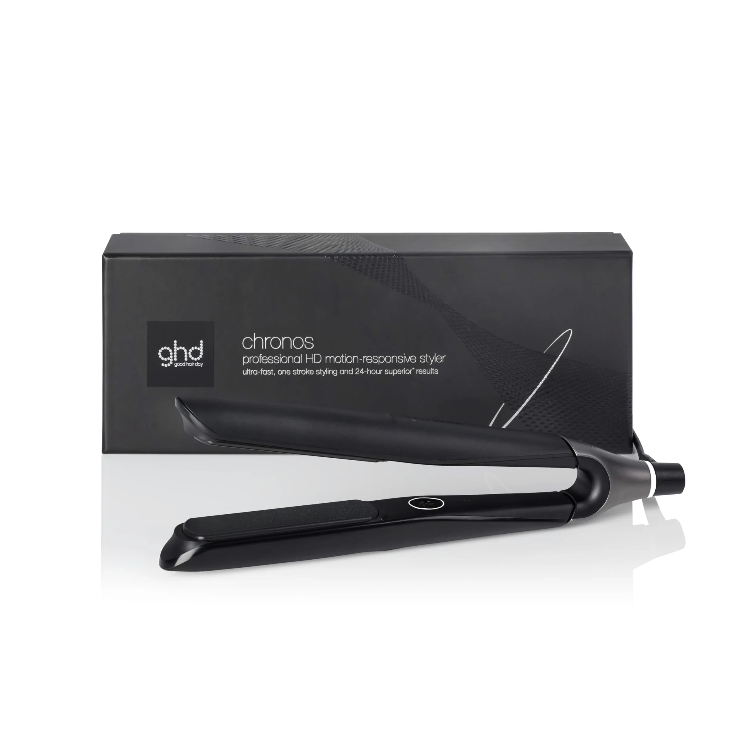 ghd Chronos Styler Black – profesjonalna prostownica z nową technologią HD Motion i optymalną temperaturą stylizacji 185ºC, 3 razy szybciej