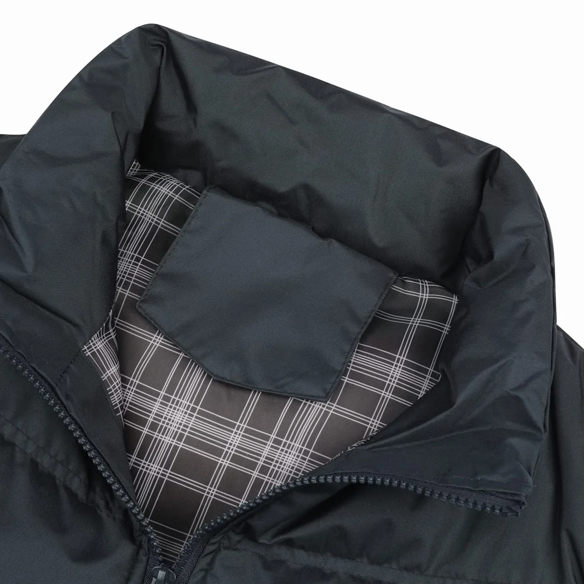 YOUTHUP Męskie kamizelki na co dzień outdoorowe pikowany ocieplacz na ciało zimowy płaszcz bez rękawów Bodywarmer