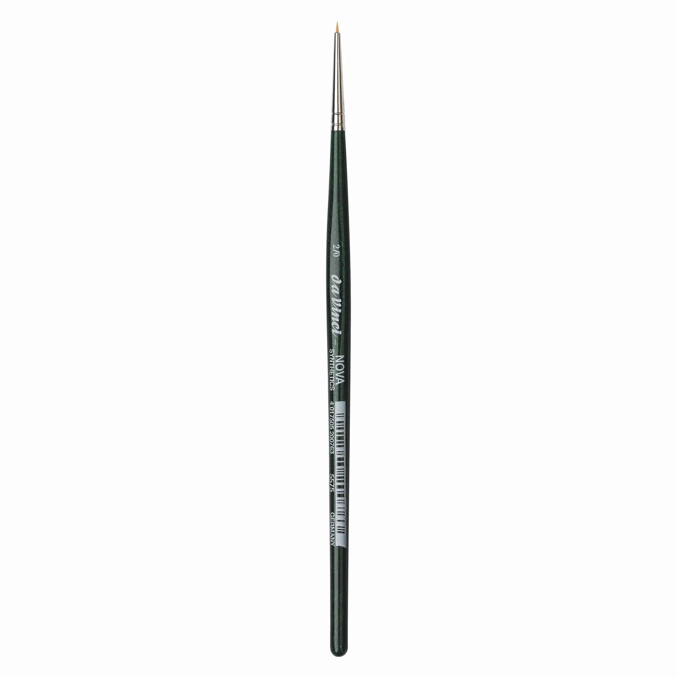 Da Vinci Nova Series 122 pędzel płaski dla fanów malarstwa, wykonany z włosów syntetycznych, rozmiar 0