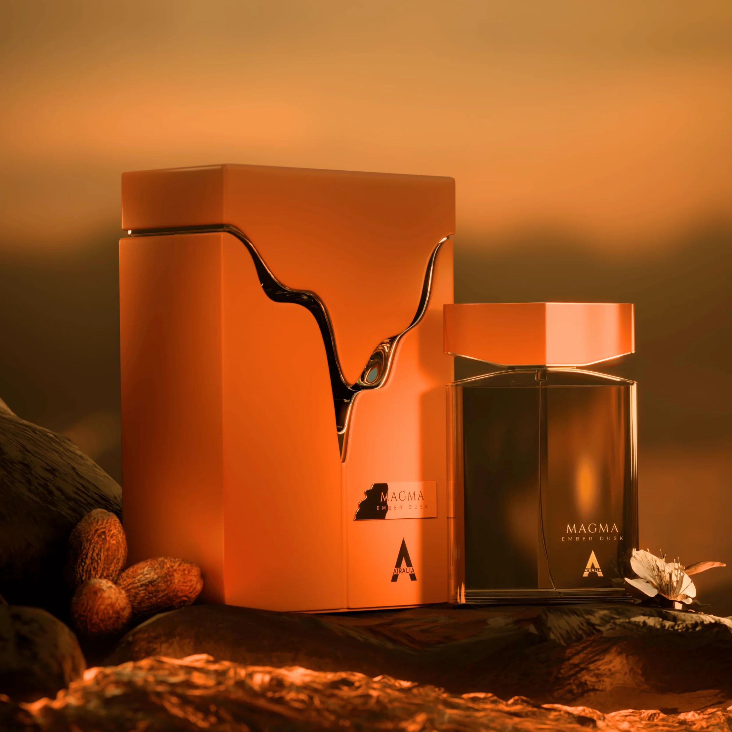 Atralia Magma Ember Dusk Extrait de Parfum EDP 2,7 uncji (80 ml)