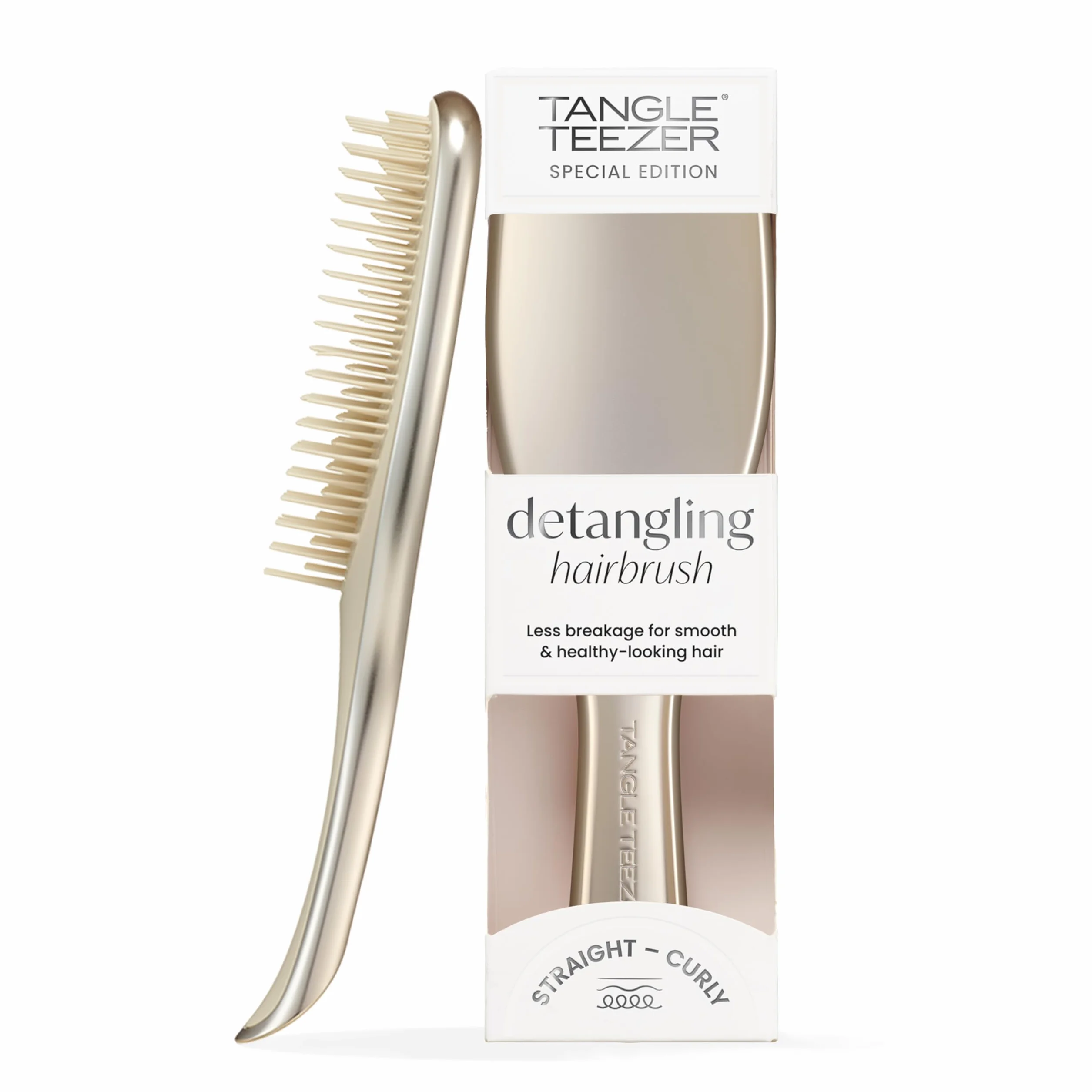 Tangle Teezer Ultimate Detangler Szczotka do rozczesywania do wszystkich rodzajów włosów Champagne Gold chromowane