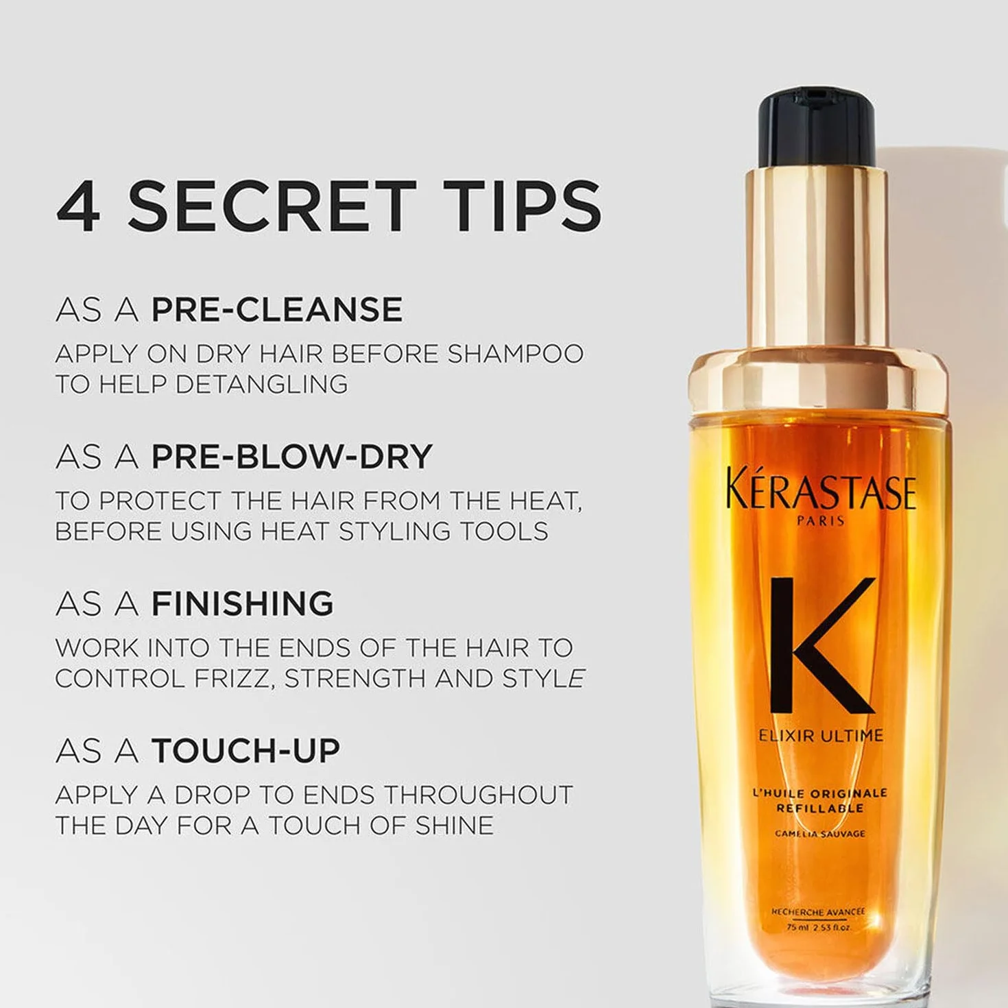 Kérastase Elixir Ultime Olejek do Włosów, 75 ml