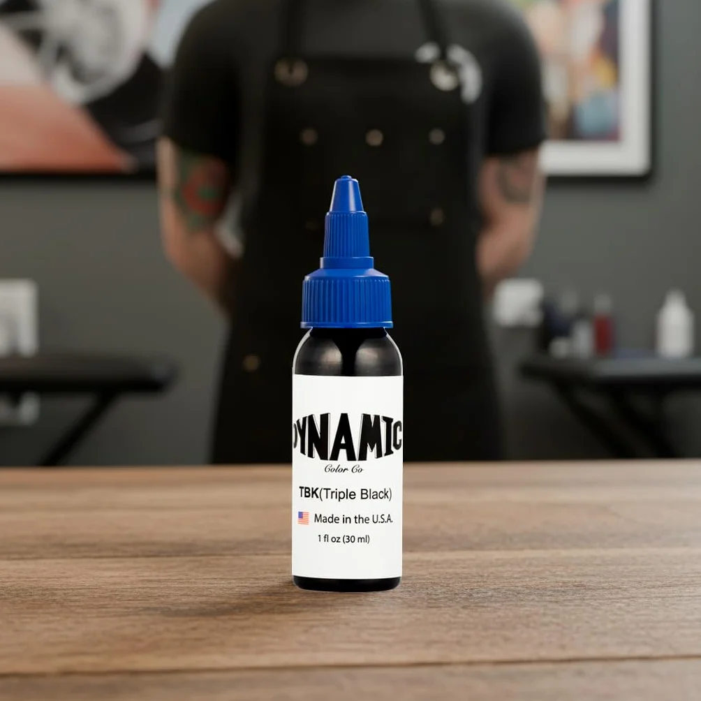 Dynamiczny tusz do tatuażu Triple Black (butelka 30 ml)