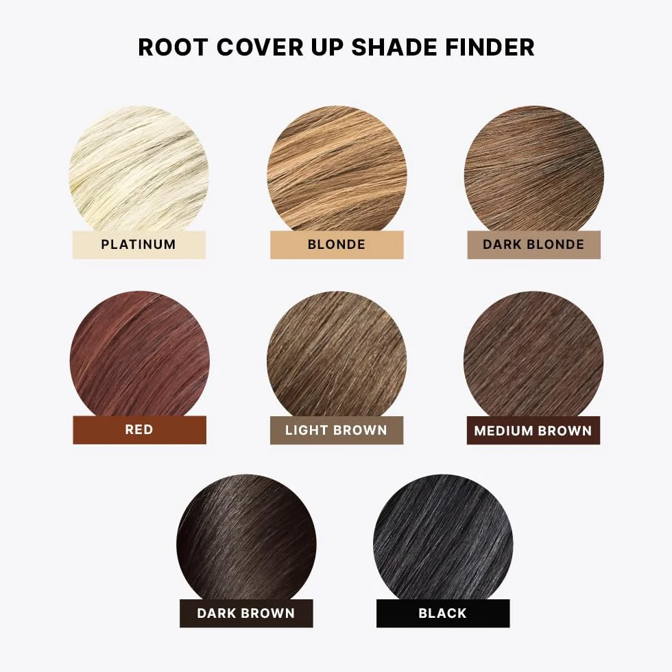COLOR WOW Root Cover Up, Kamuflaż korzeniowy, Średni Kasztan, 2,1 g