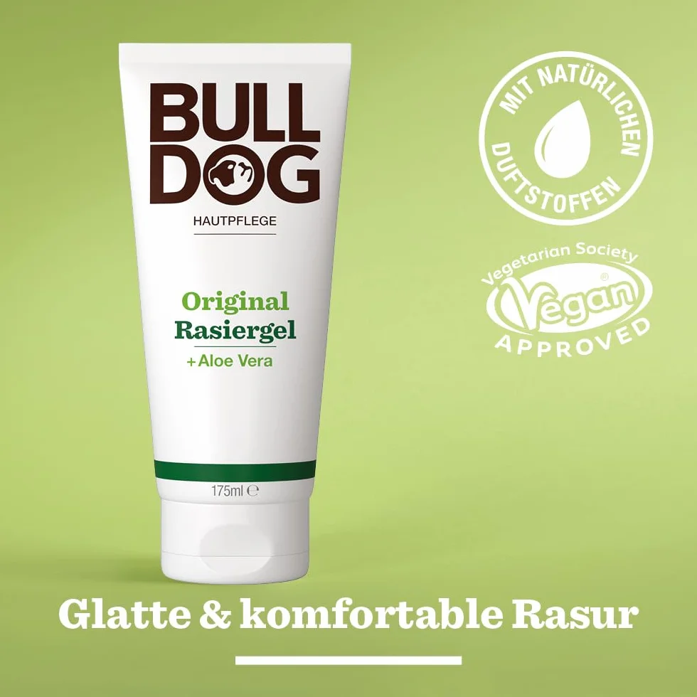 Bulldog Oryginalny żel do golenia dla mężczyzn, 175 ml