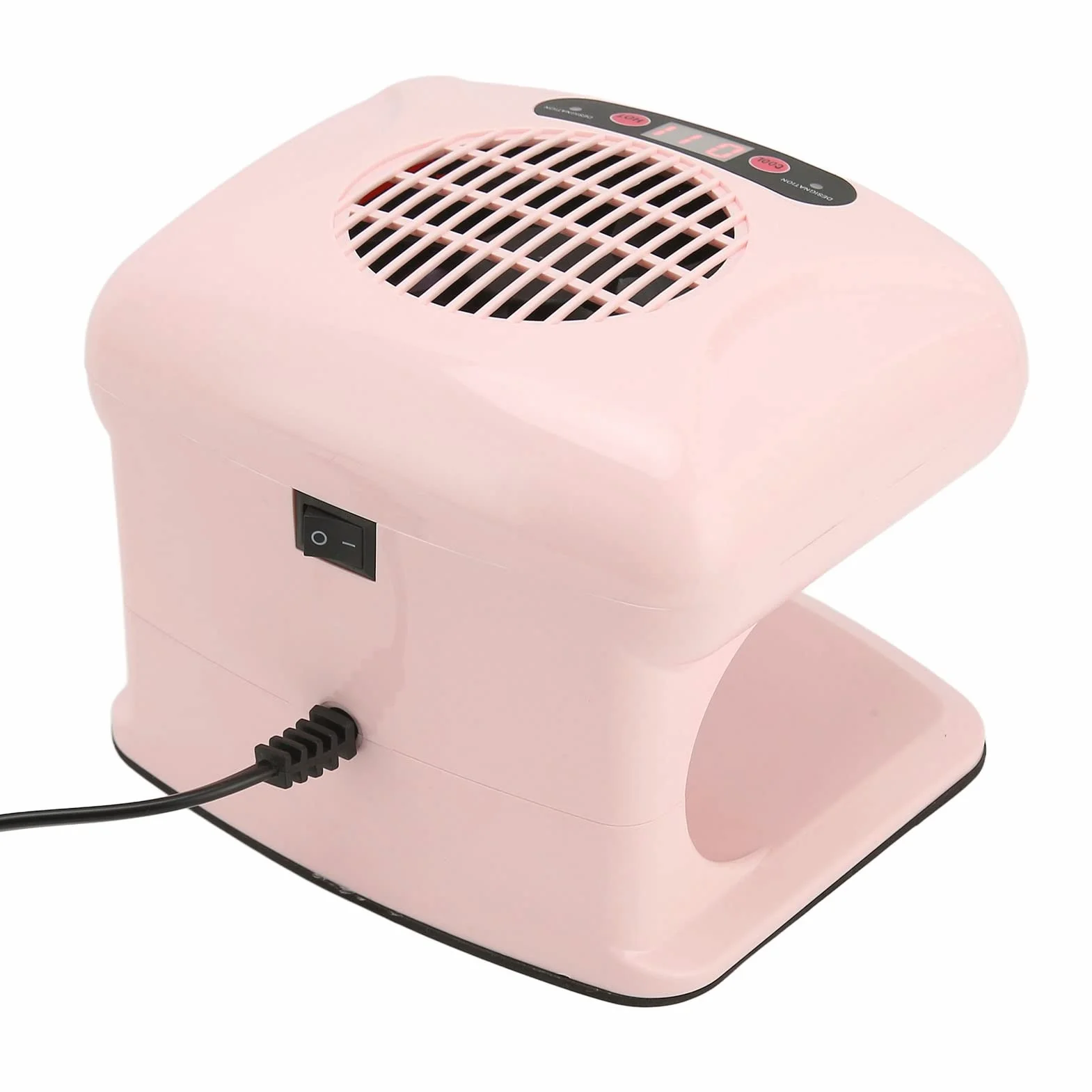 Automatyczna Suszarka do Paznokci o Mocy 300 W z Czujnikiem Podczerwieni, Czas Domyślny 999 S Podwójna Dmuchawa z Wentylatorem na Zimne Gorące Powietrze do Suszenia (Wtyczka UE