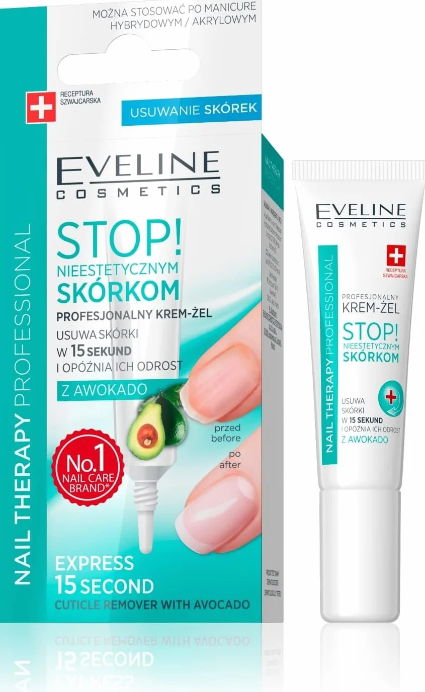 Eveline Cosmetics Nail Therapy Professional Profesjonalny preparat do usuwania skórek, 12 ml