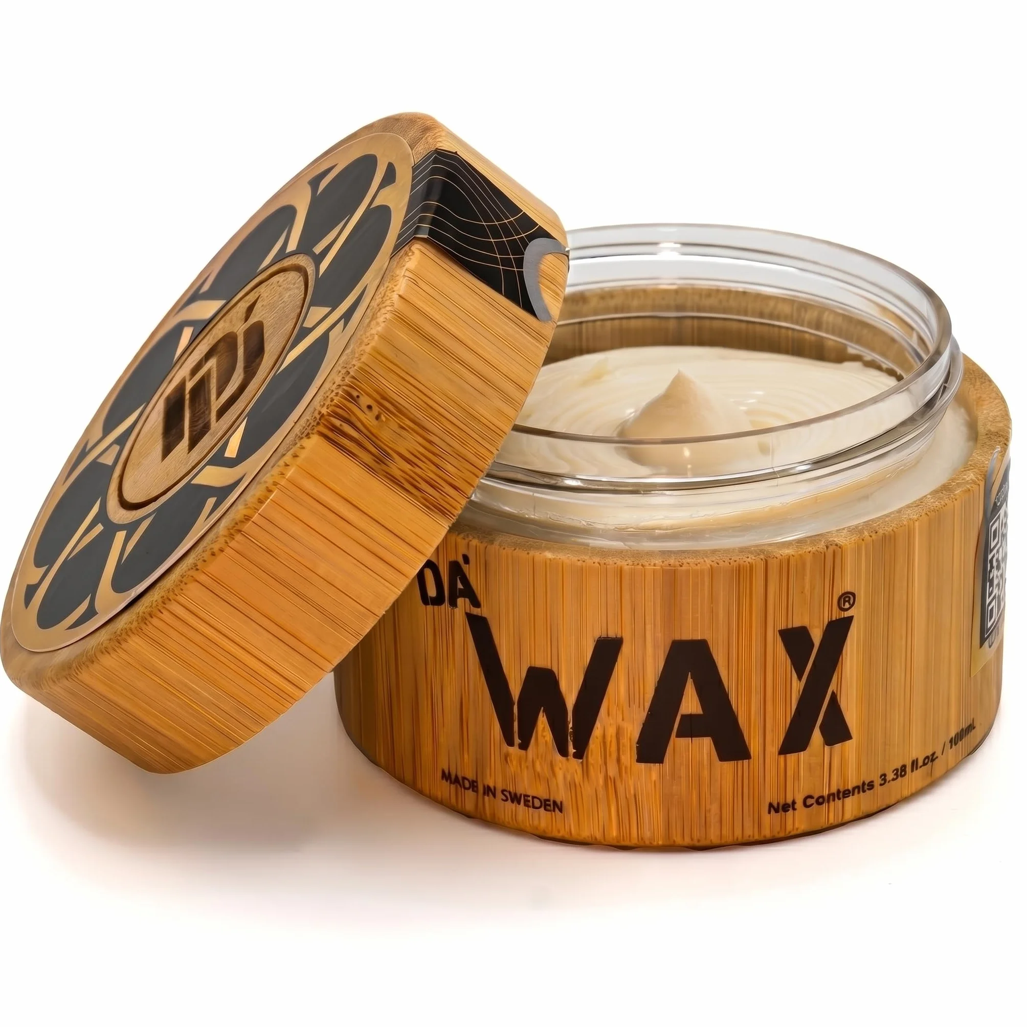 Da'Dude Da Wax 100 ml – Matowy Wosk do Włosów dla Mężczyzn – Mocny Utrwalacz do Stylizacji – Bezalkoholowy