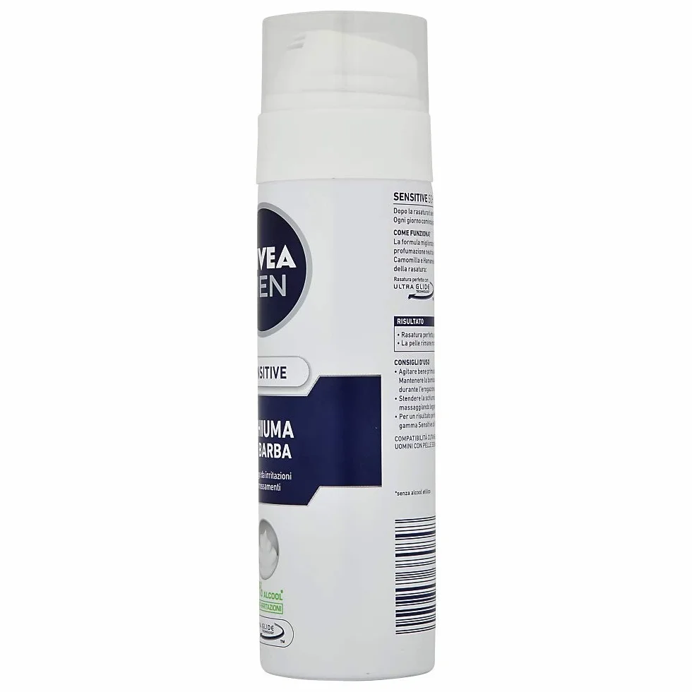 Nivea Sensitive Pianka do Brody, 6 x 200 ml