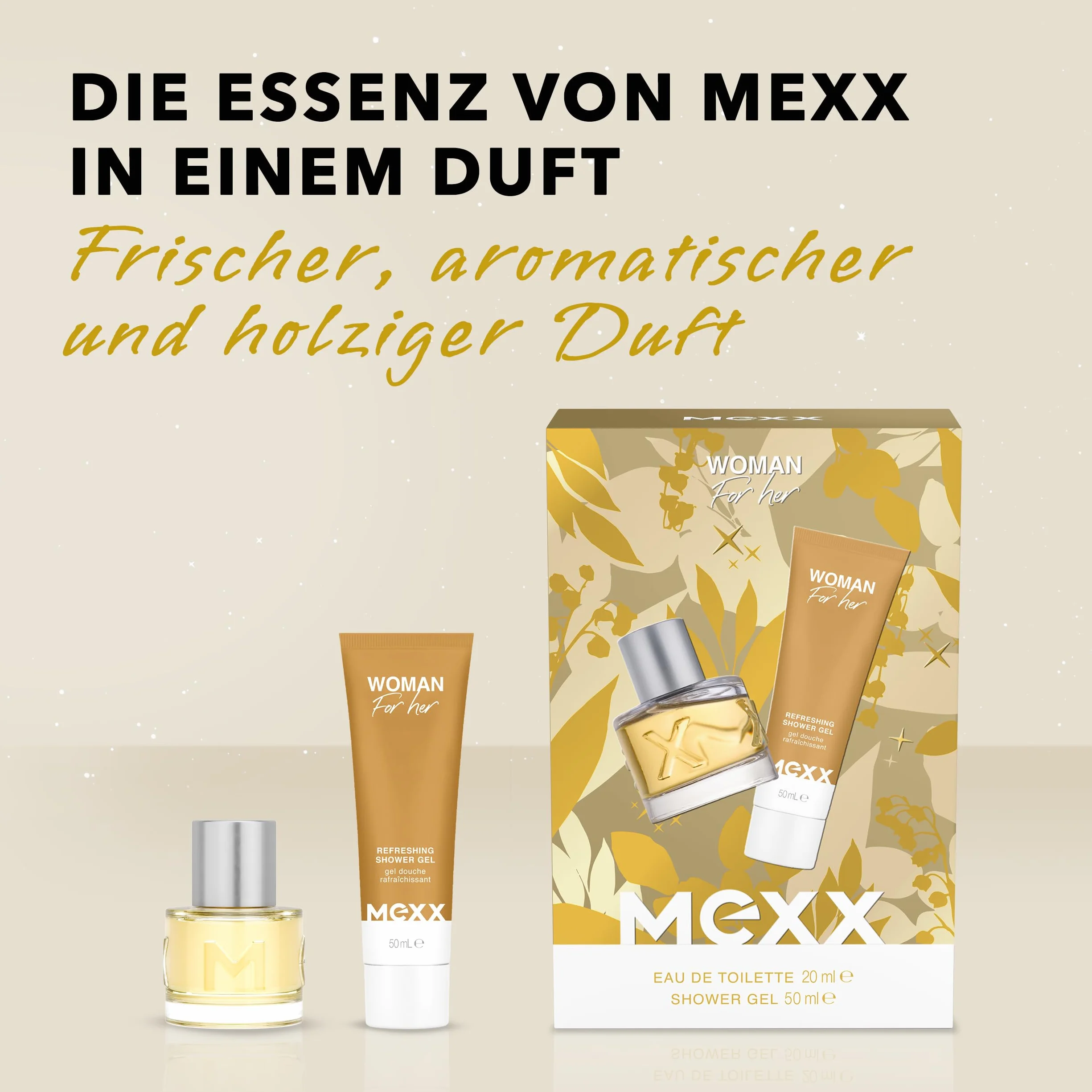 Mexx WOMAN EDT 20 ml+SG 50 ml