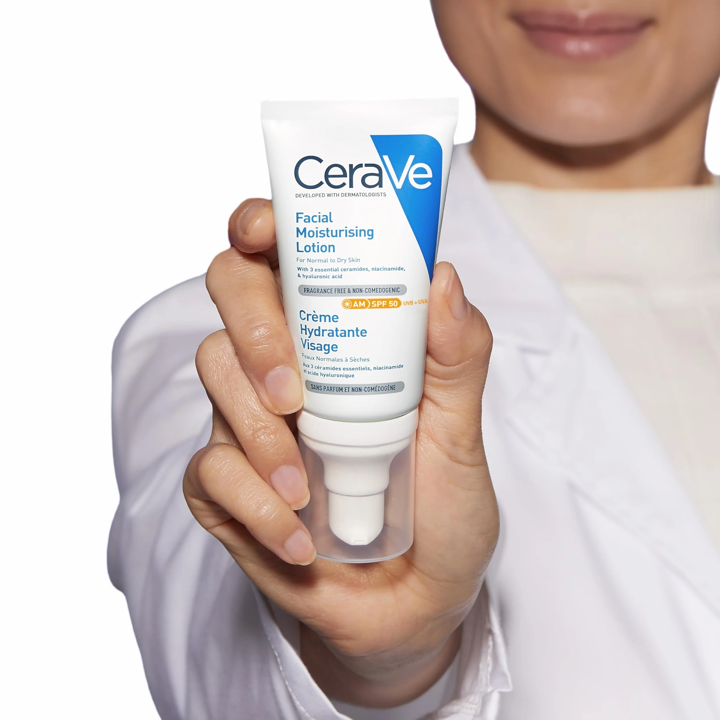 Cerave Am Spf 50 Krem do Twarzy, 52 ml