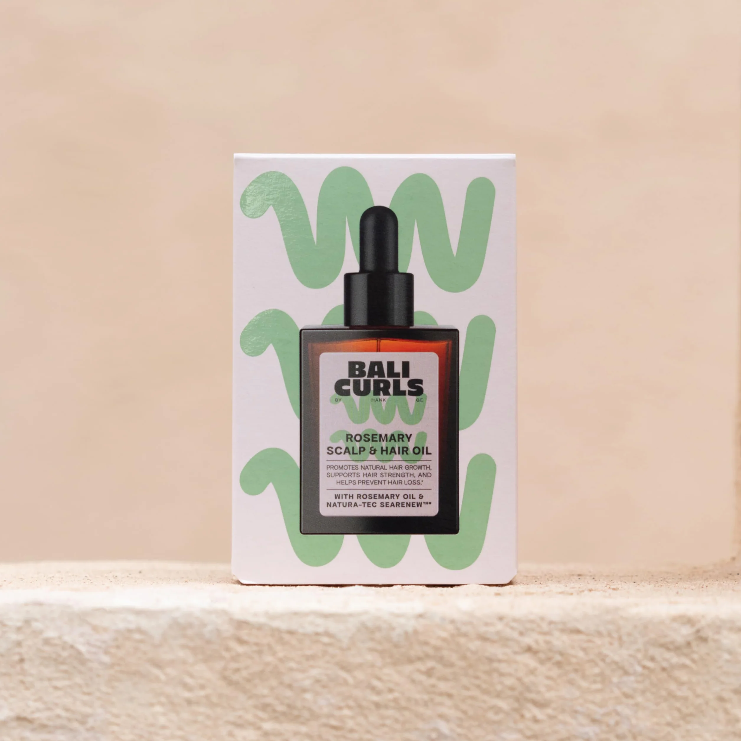 Bali Curls Rosemary Grow Scalp & Hair Oil - olejek do włosów z rozmarynem, olejkiem sapotowym i mikroalgami - 50 ml