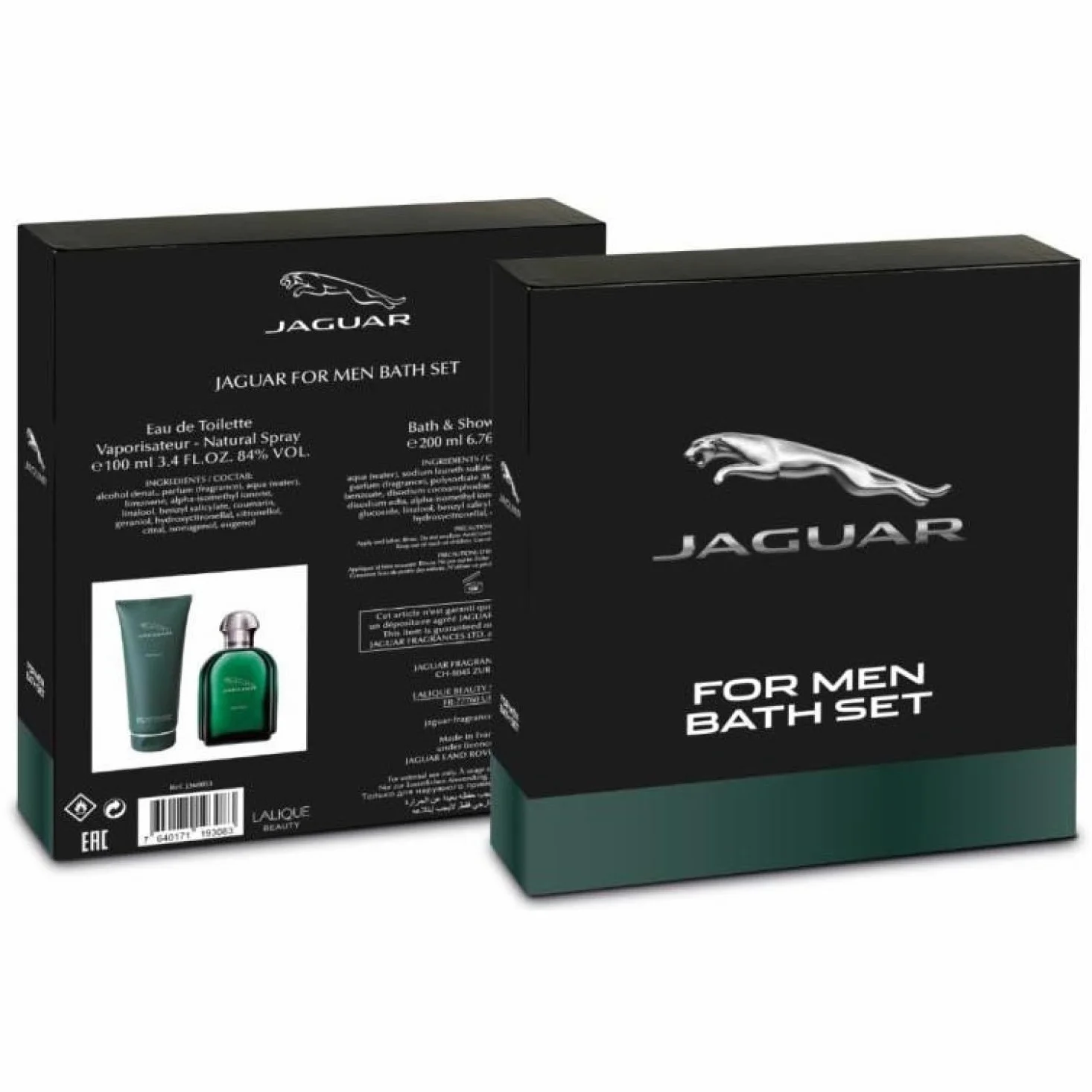 Jaguar Fragrances dla mężczyzn Zestaw woda toaletowa żel pod prysznic Edycja limitowana