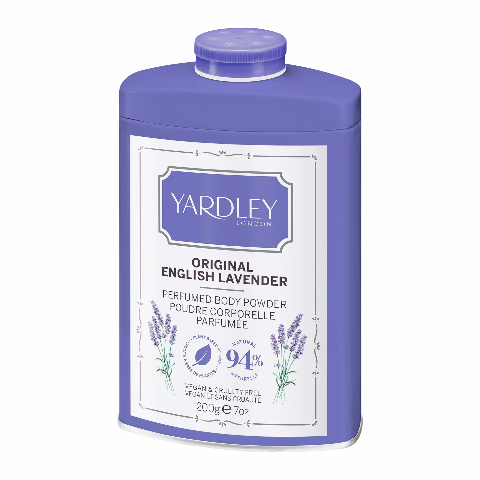Yardley London Original English Lavender Perfumed Body Powder 200g