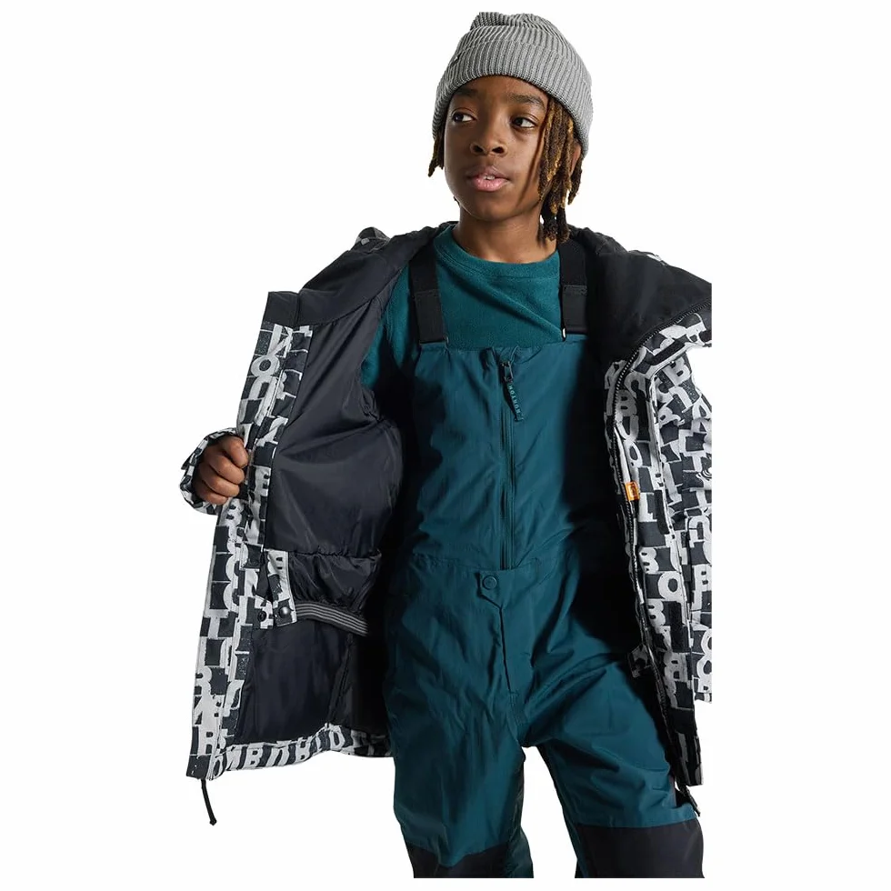 Burton Kurtka Skimmer 2L 12 Years, Szary, 12 lat
