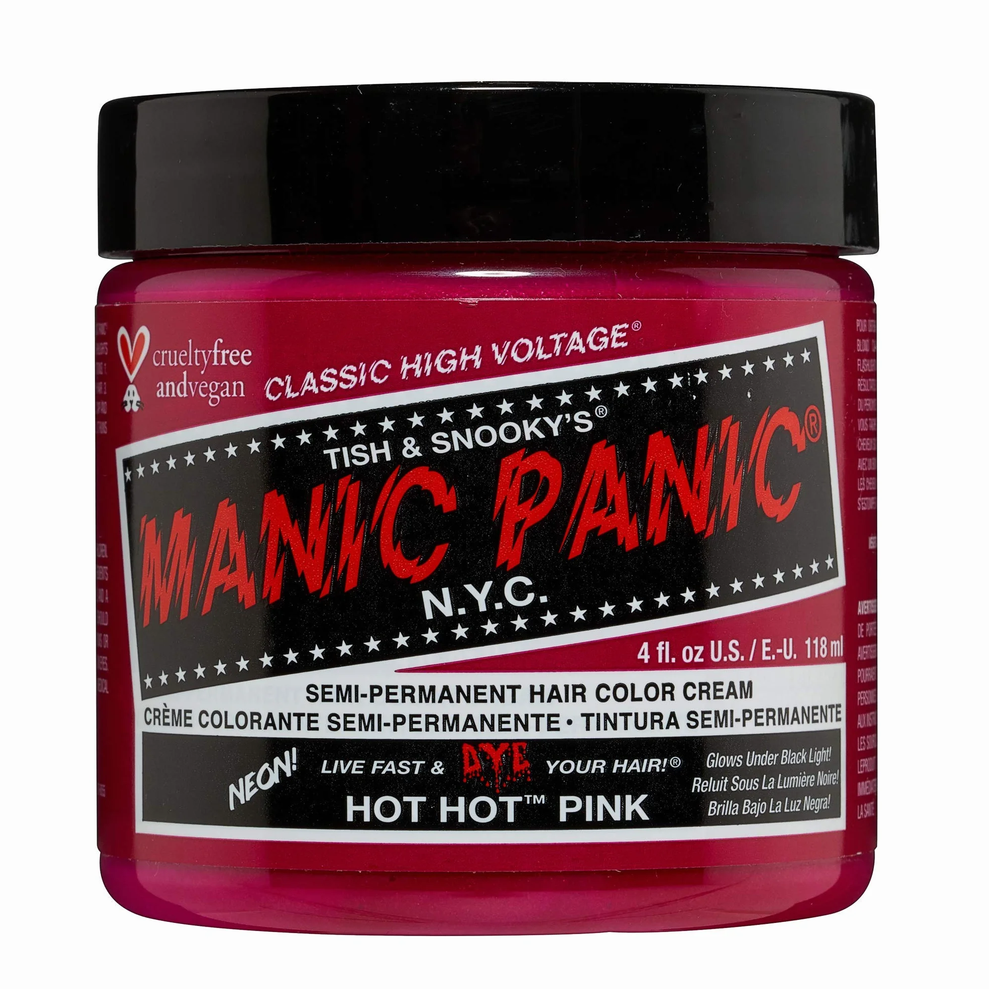 Manic Panic High Voltage Classic Cream Hair Dye Hot Hot Pink