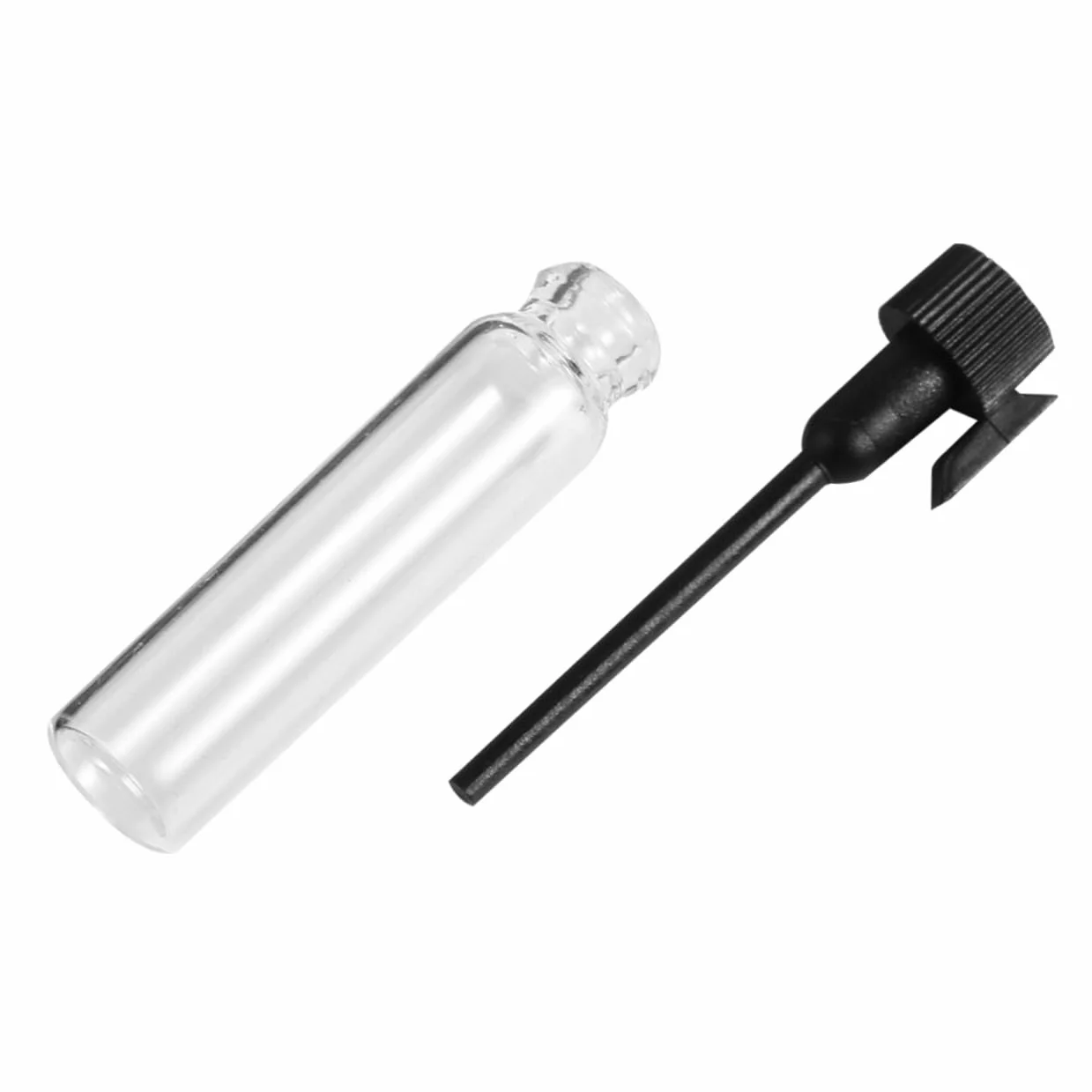 Healvian 100 sztuk szklane mini butelki na próbki perfum 1 ml z zakraplaczem