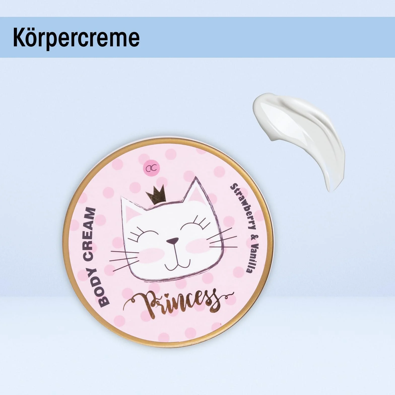 Accentra Zestaw upominkowy Princess Kitty 7-częściowy z kąpielą piankową, peelingiem, żelem pod prysznic i balsamem do ciała