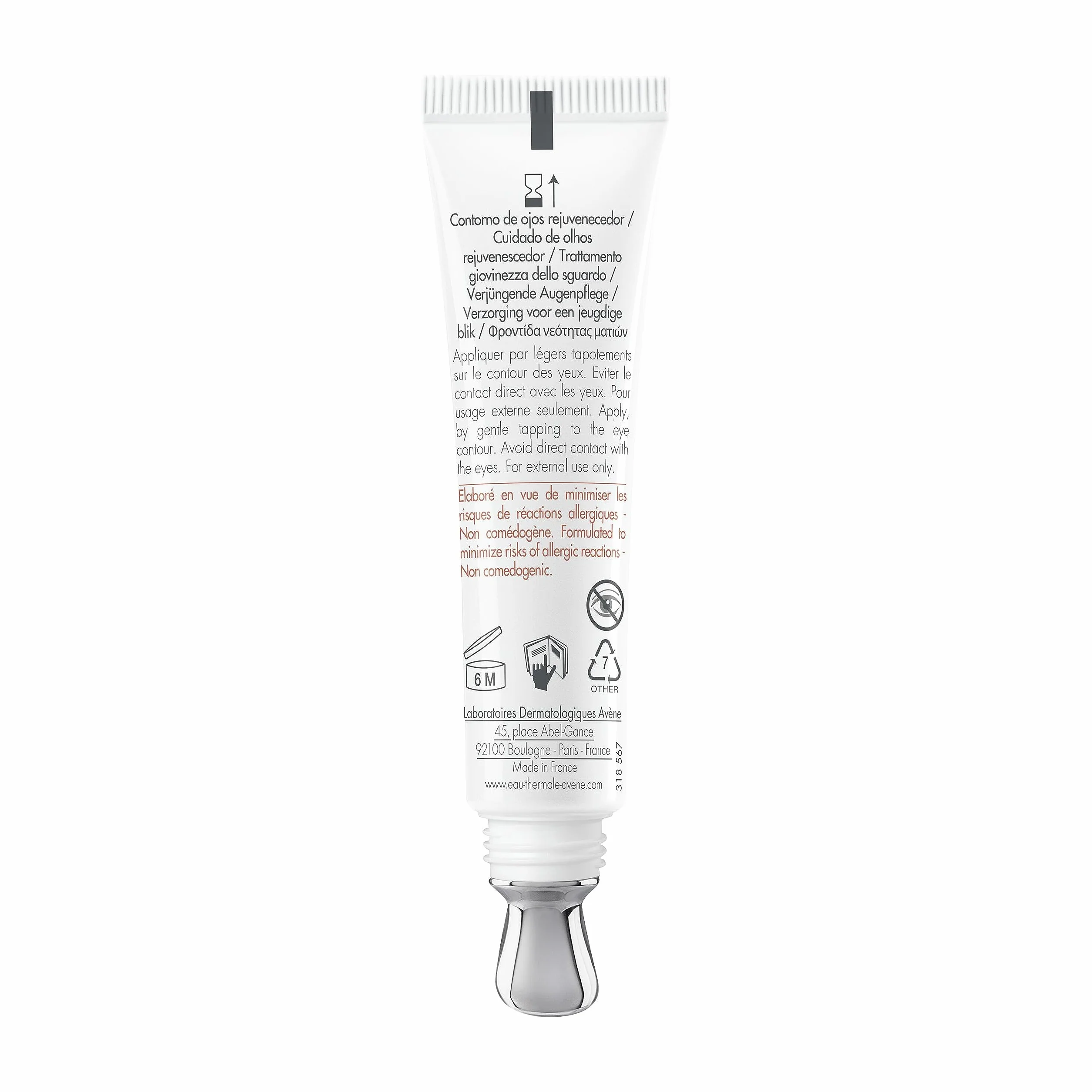 Avène DermAbsolu odmładzająca pielęgnacja oczu, krem 15 ml