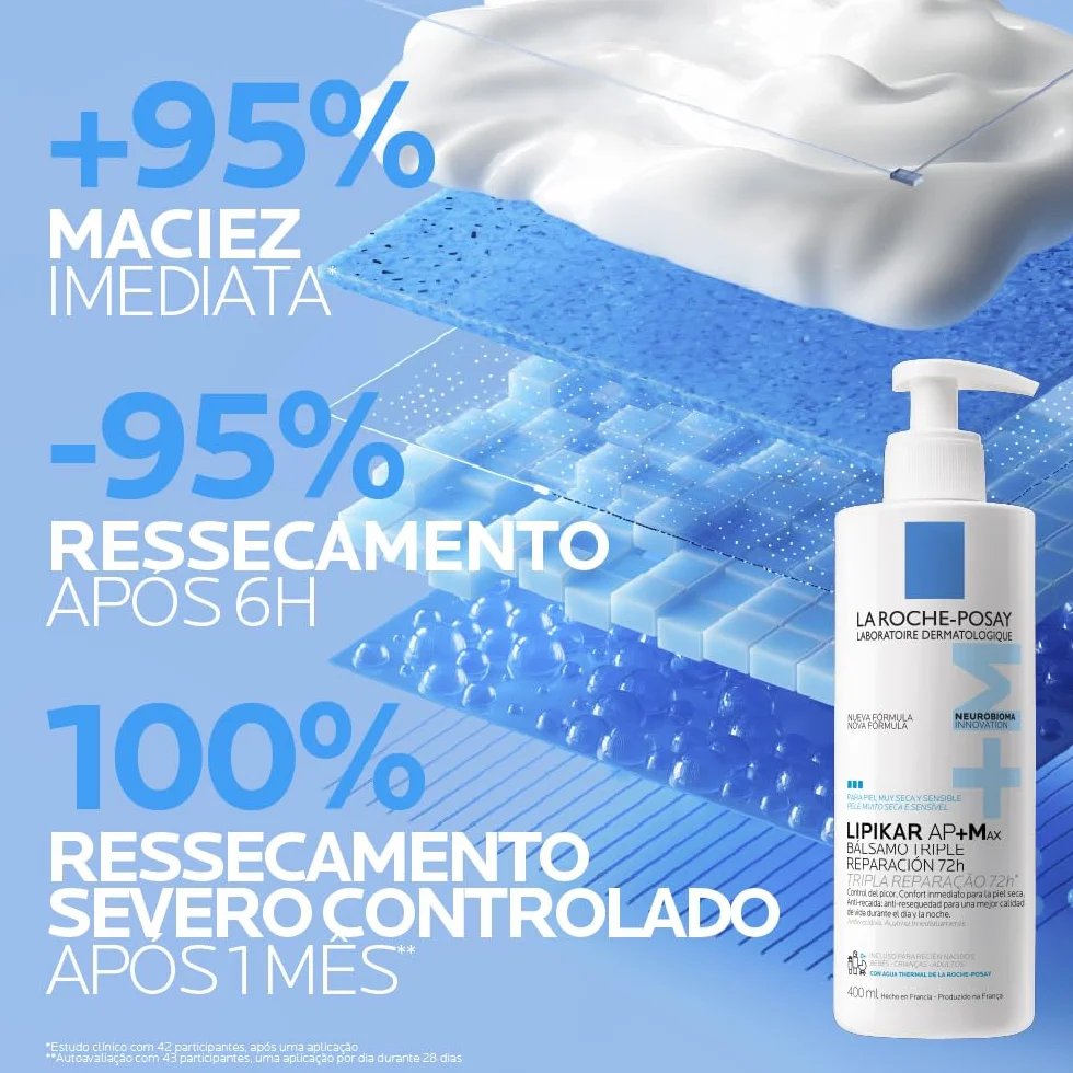 La Roche Posay Lipikar balsam AP+Max nawilżający do suchej skóry atopowej