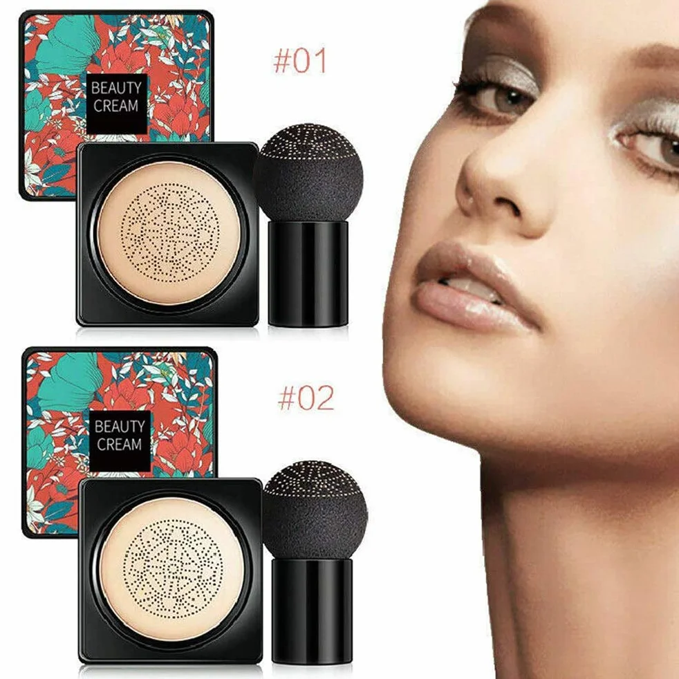 Mushroom Head Air Cushion podkład korektor nawilżający krem CC krem BB rozjaśniająca baza pod makijaż trwały płynny podkład