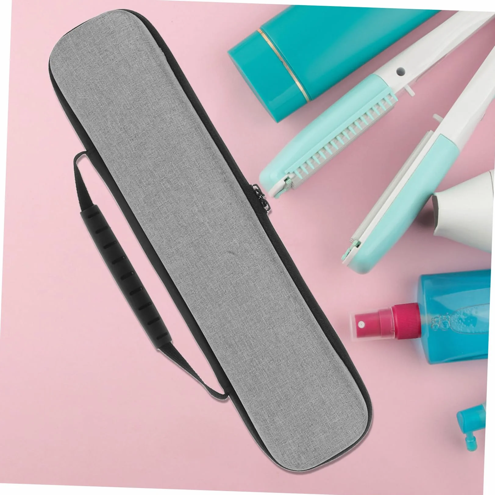 Etui Podróżne Do Prostownicy Do Włosów Lokówki Twardej Skorupy Ochronne Etui Stylowe
