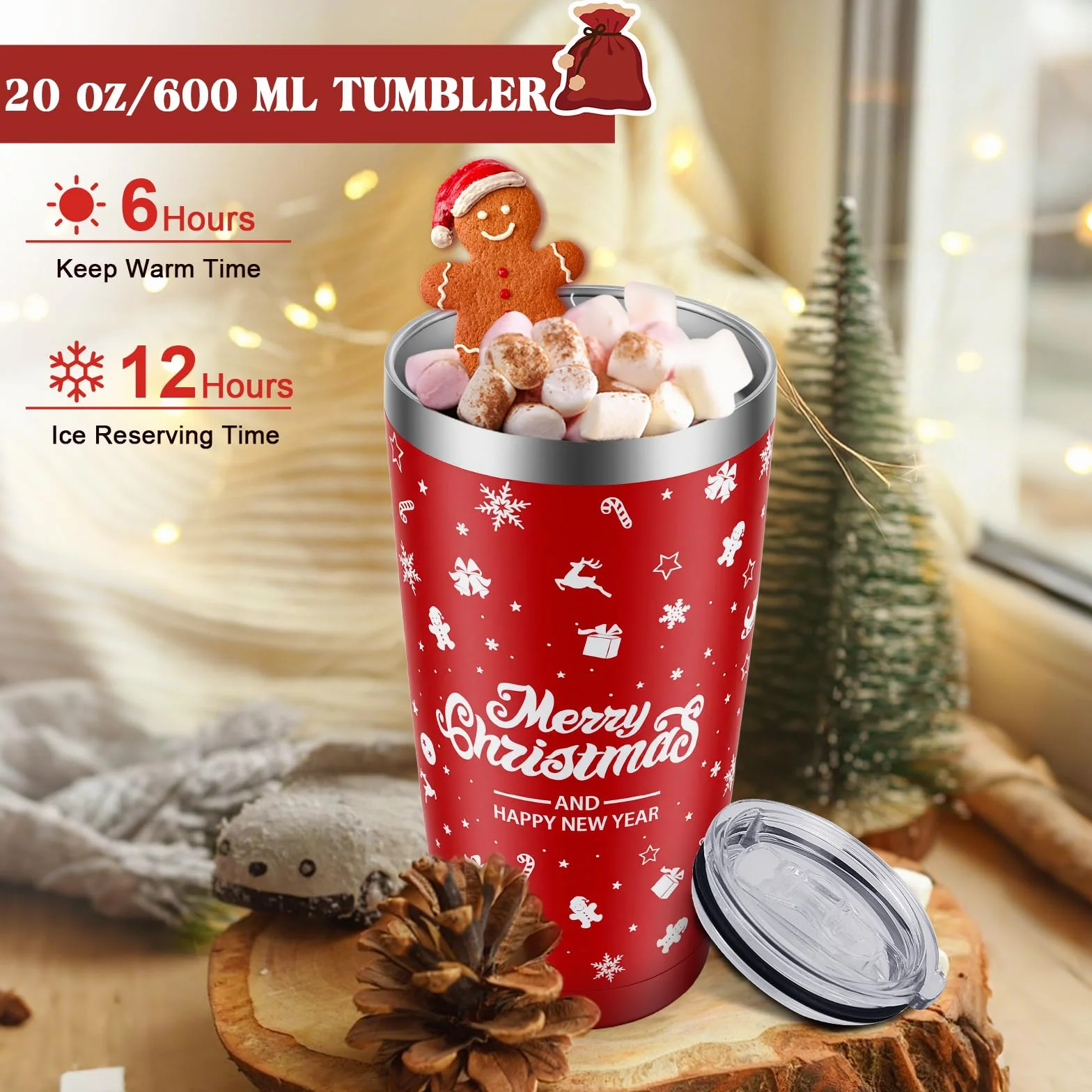 Zestaw prezentowy wellness dla kobiet 7-częściowy 4x krem do rąk 2x bomba kąpielowa kubek 600 ml