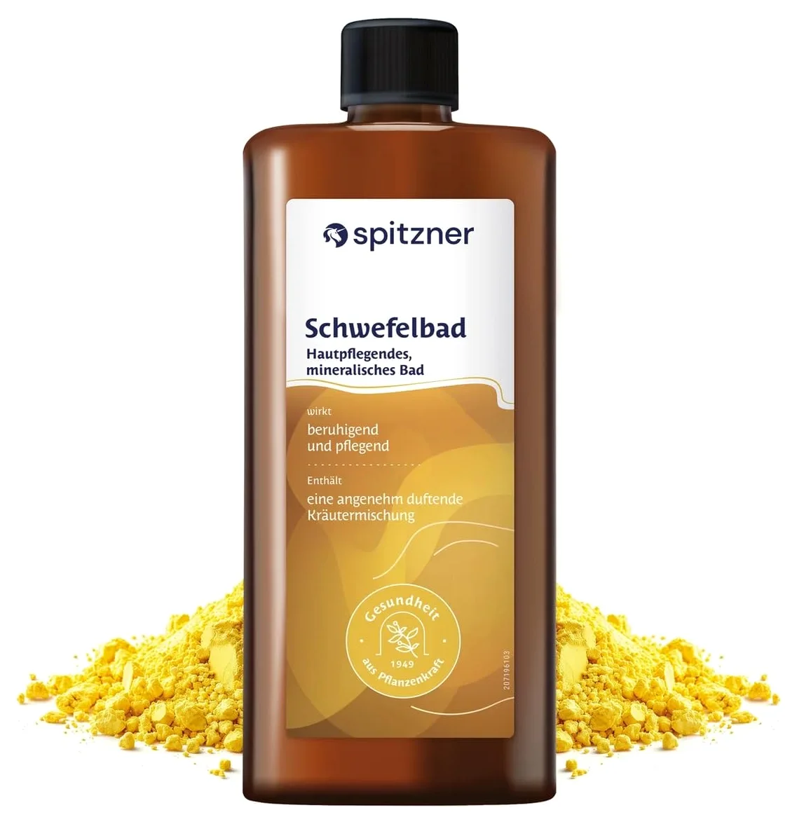 SPITZNER Balneo Siarka do kąpieli 1000 ml