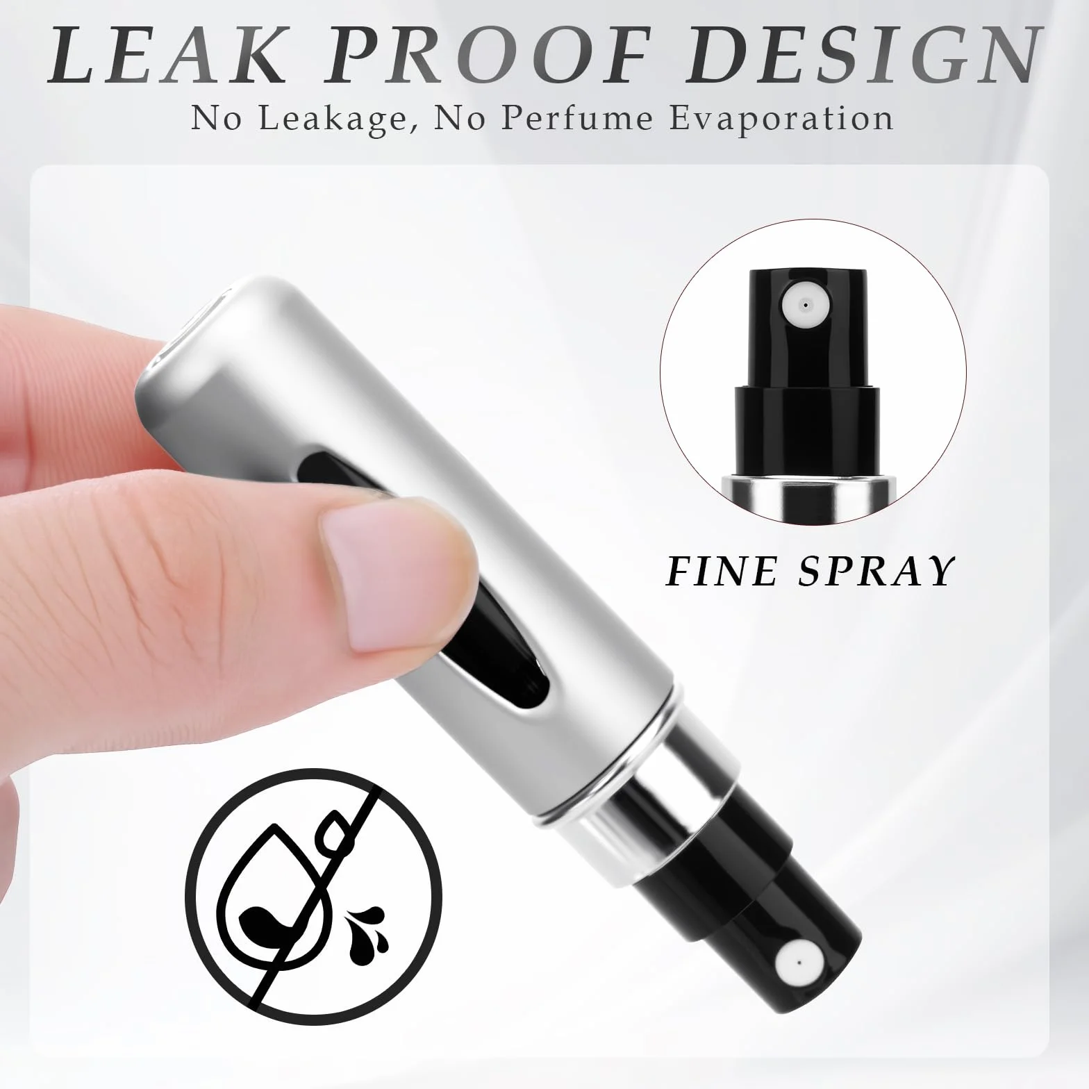 12 sztuk rozpylacz do perfum 5 ml, mini atomizerów do perfum na podróż, dozowniki do perfum, atomizery do perfum z możliwością ponownego napełniania na wakacje, podróże, kemping