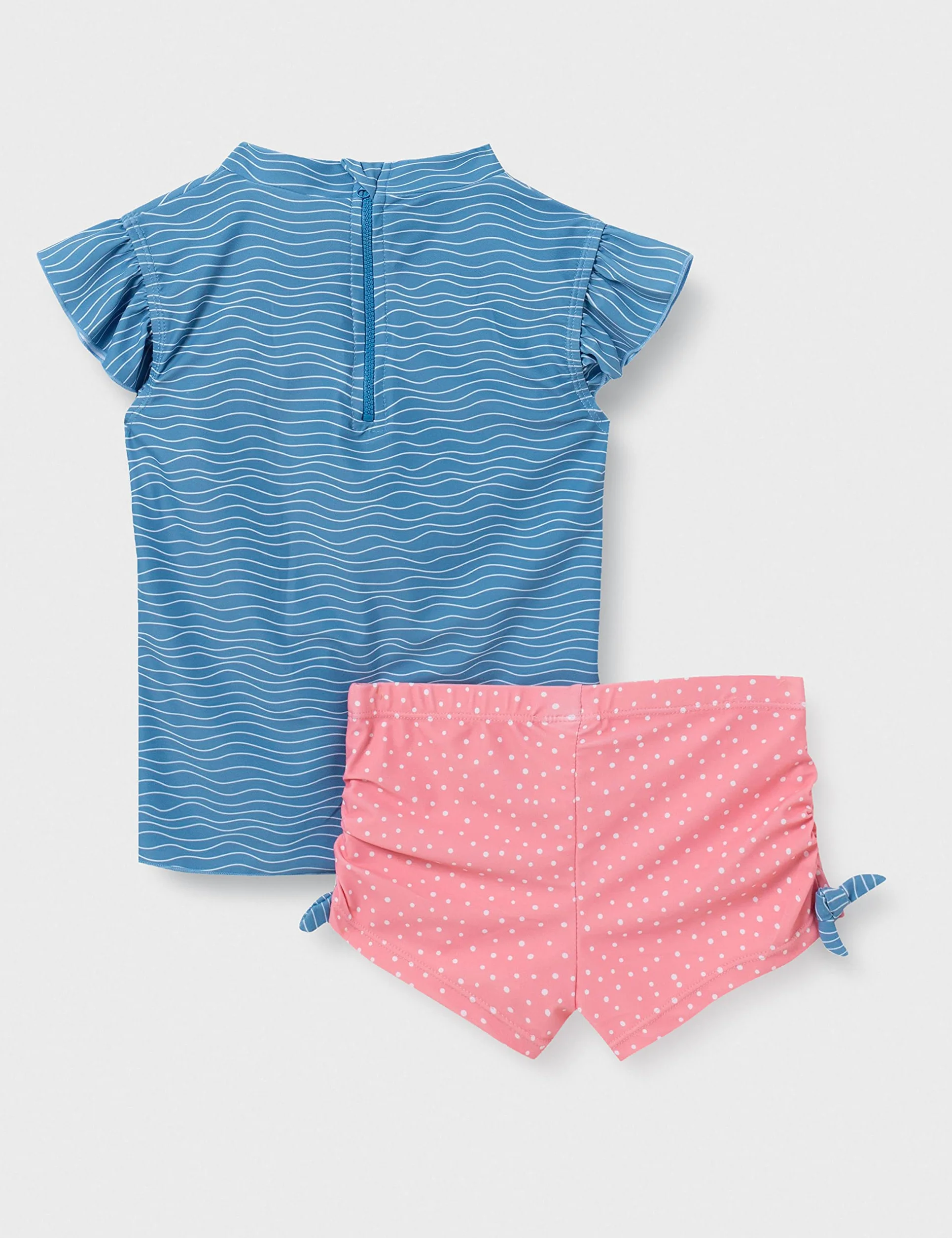 Playshoes Podstawowy zestaw Krebsa Zestaw koszul Schwimm dziewczyny, niebieski/różowy, 110-116