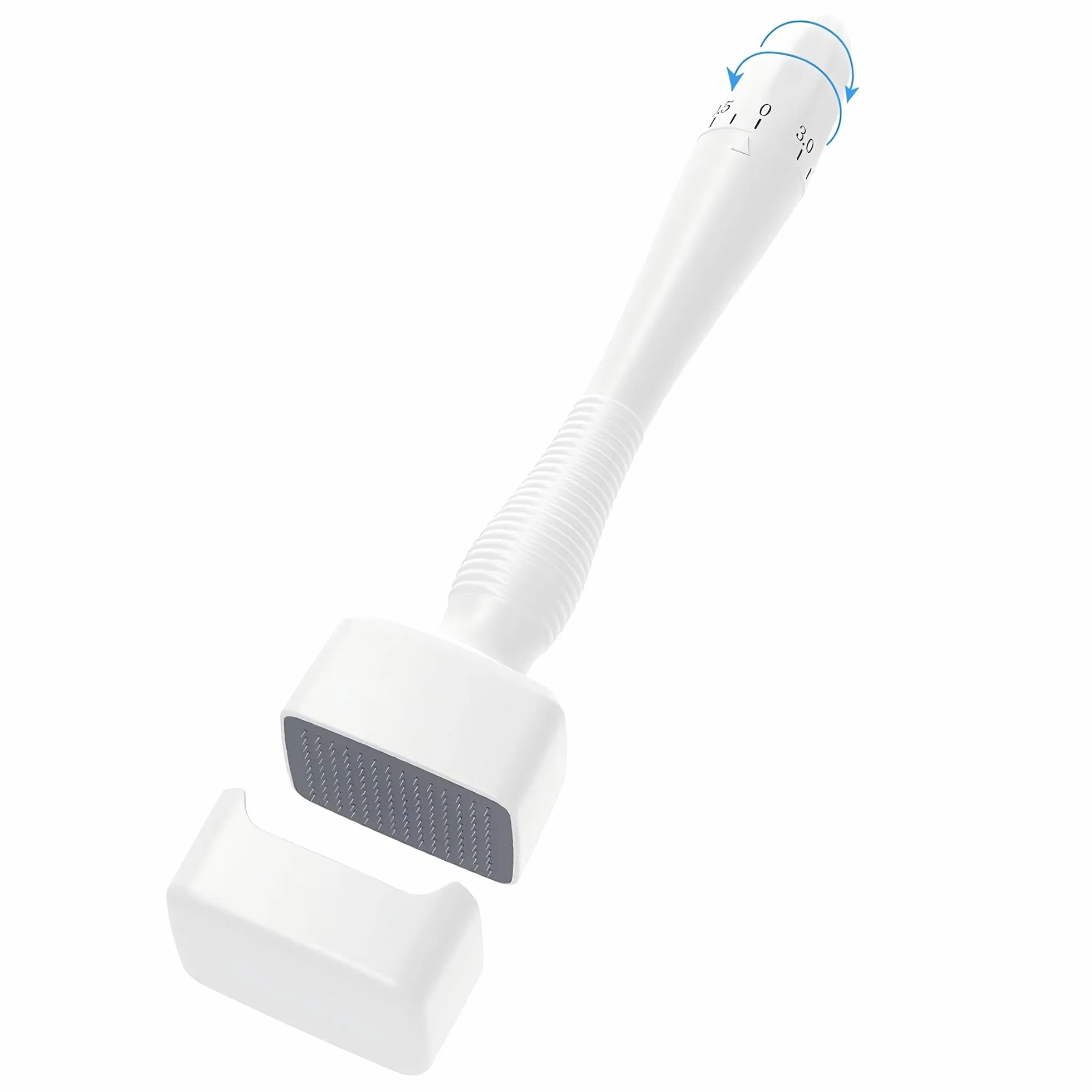Regulowany stempel Derma Microneedling 140 tytanowych szpilek 0-3 mm do twarzy ciała włosów brody